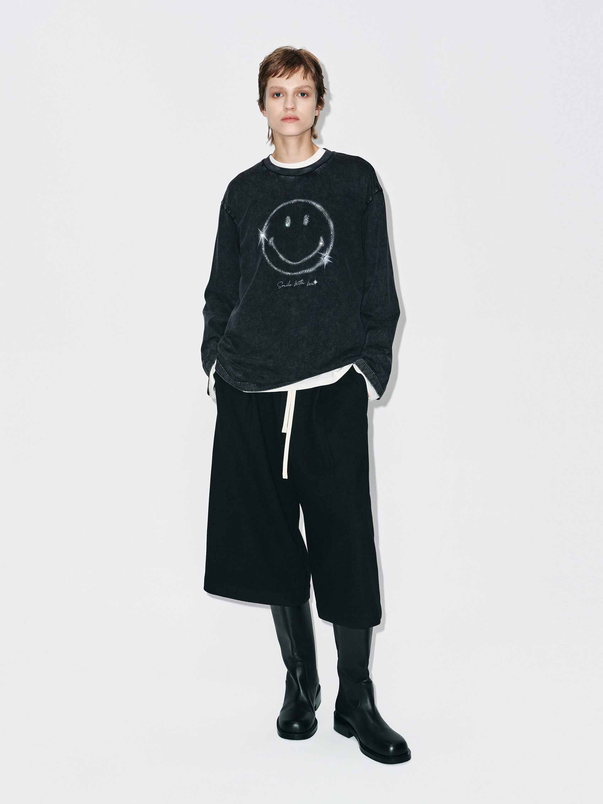 Relaxed Midi Length Shorts