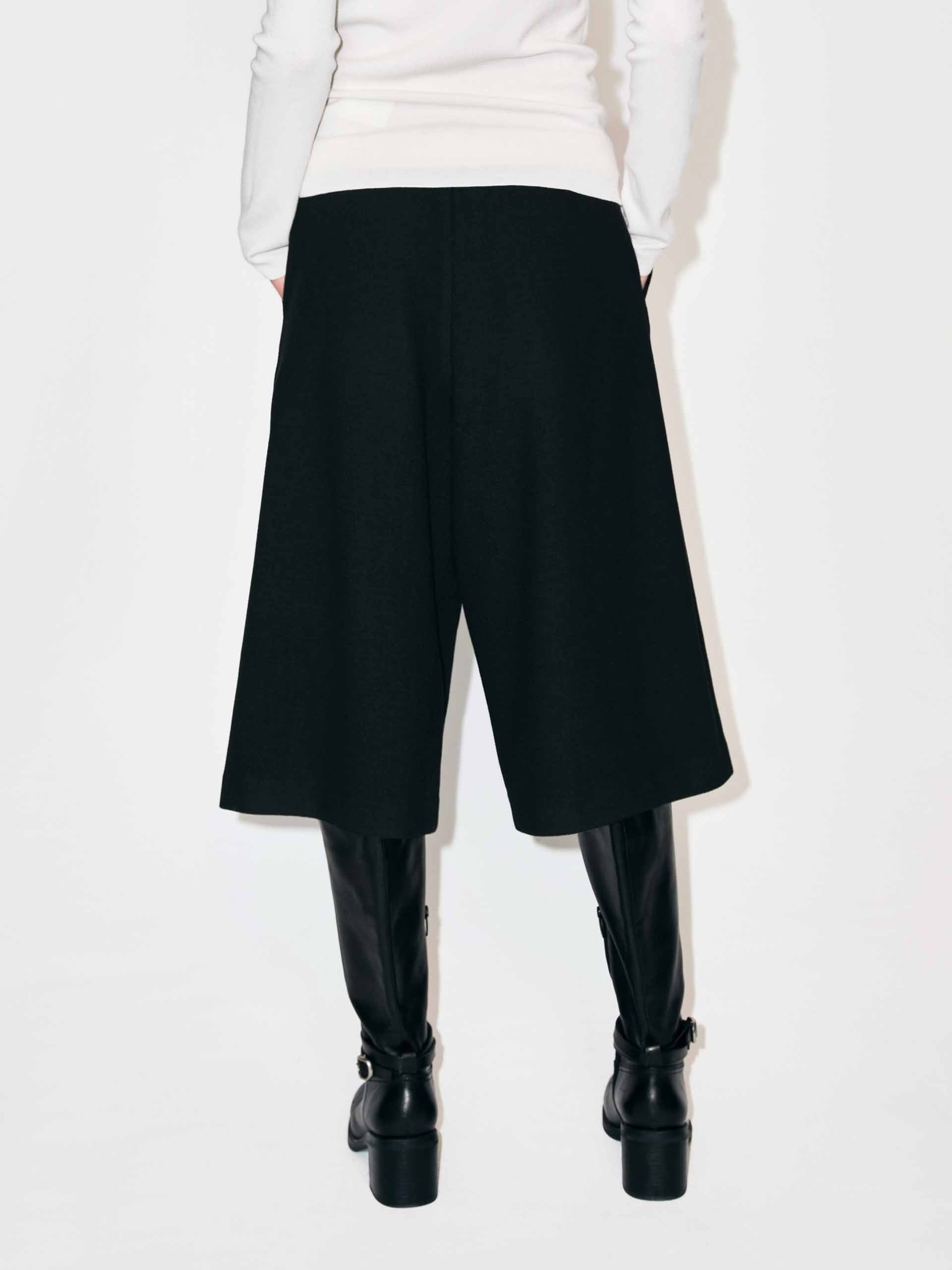 Relaxed Midi Length Shorts