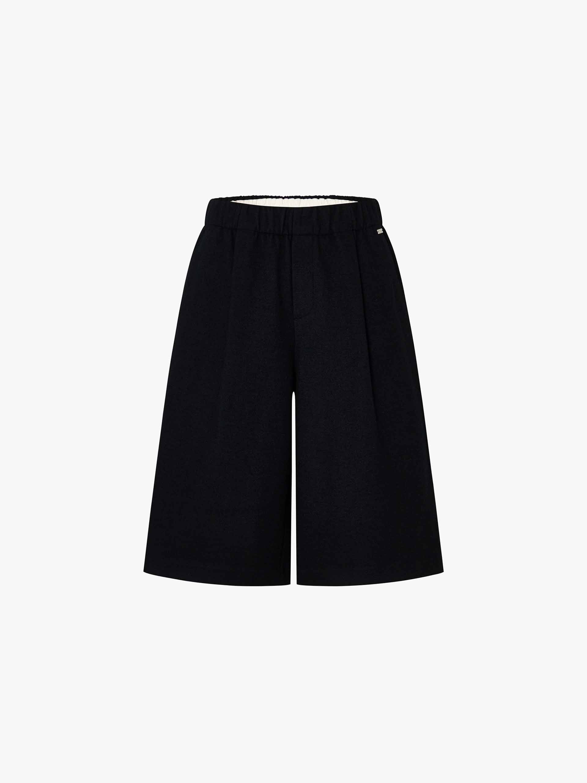 Relaxed Midi Length Shorts