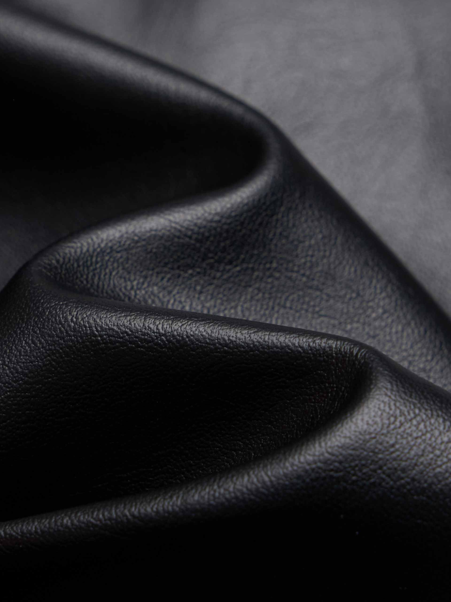 Soft Leather Pleated Skort