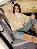 Naval Collar Relaxed Sweater