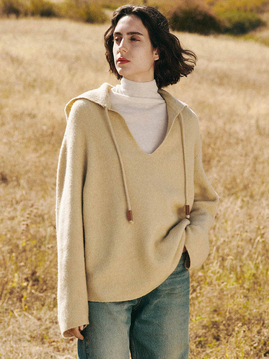 Naval Collar Relaxed Sweater