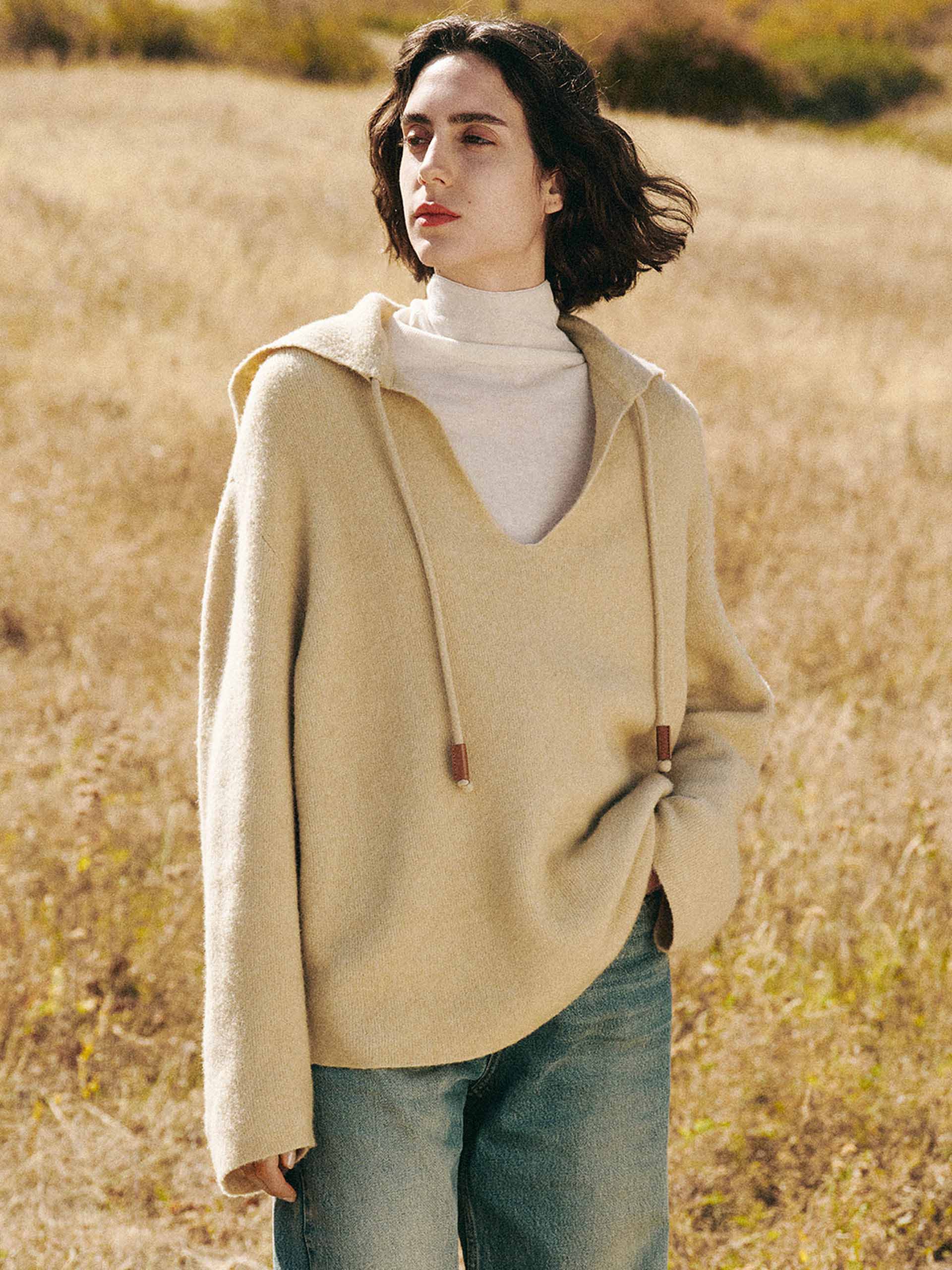 Naval Collar Relaxed Sweater
