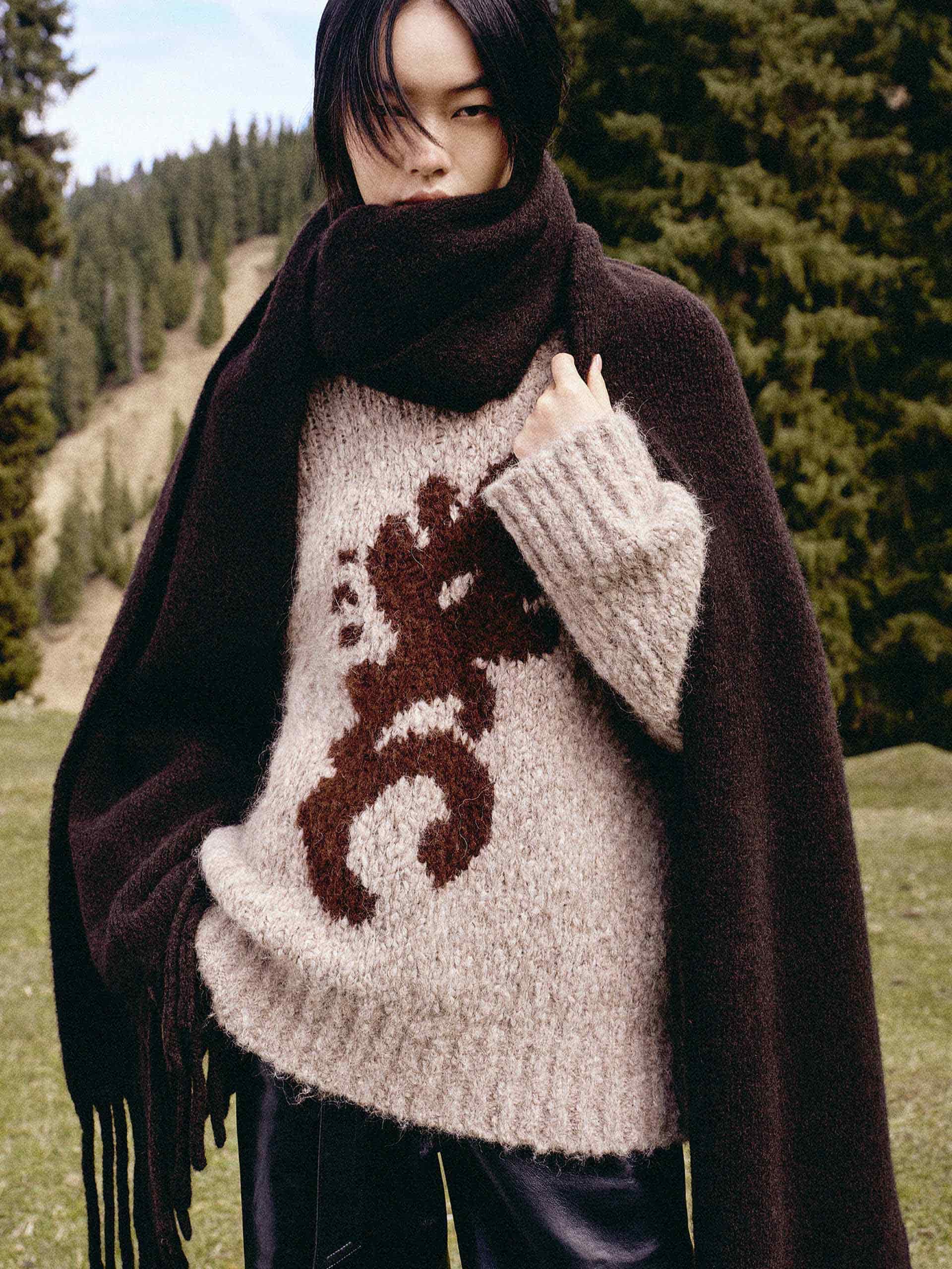 Alpaca Blend Vintage Sweater