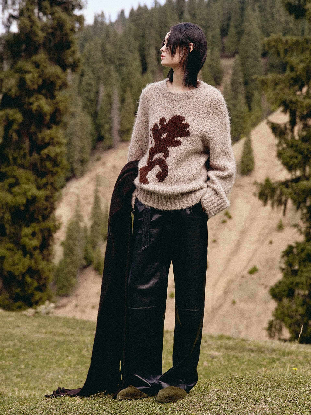 Alpaca Blend Vintage Sweater
