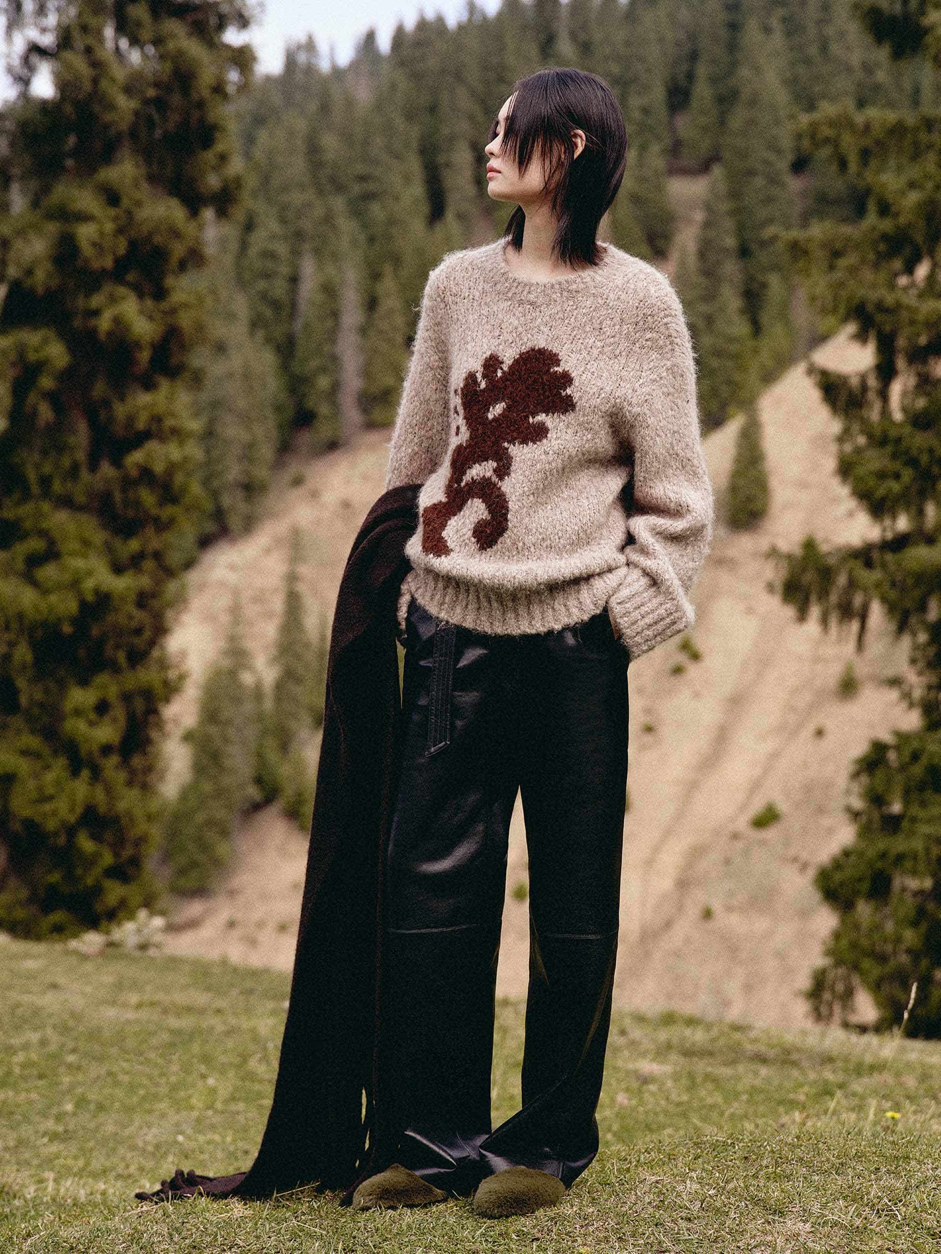 Alpaca Blend Vintage Sweater