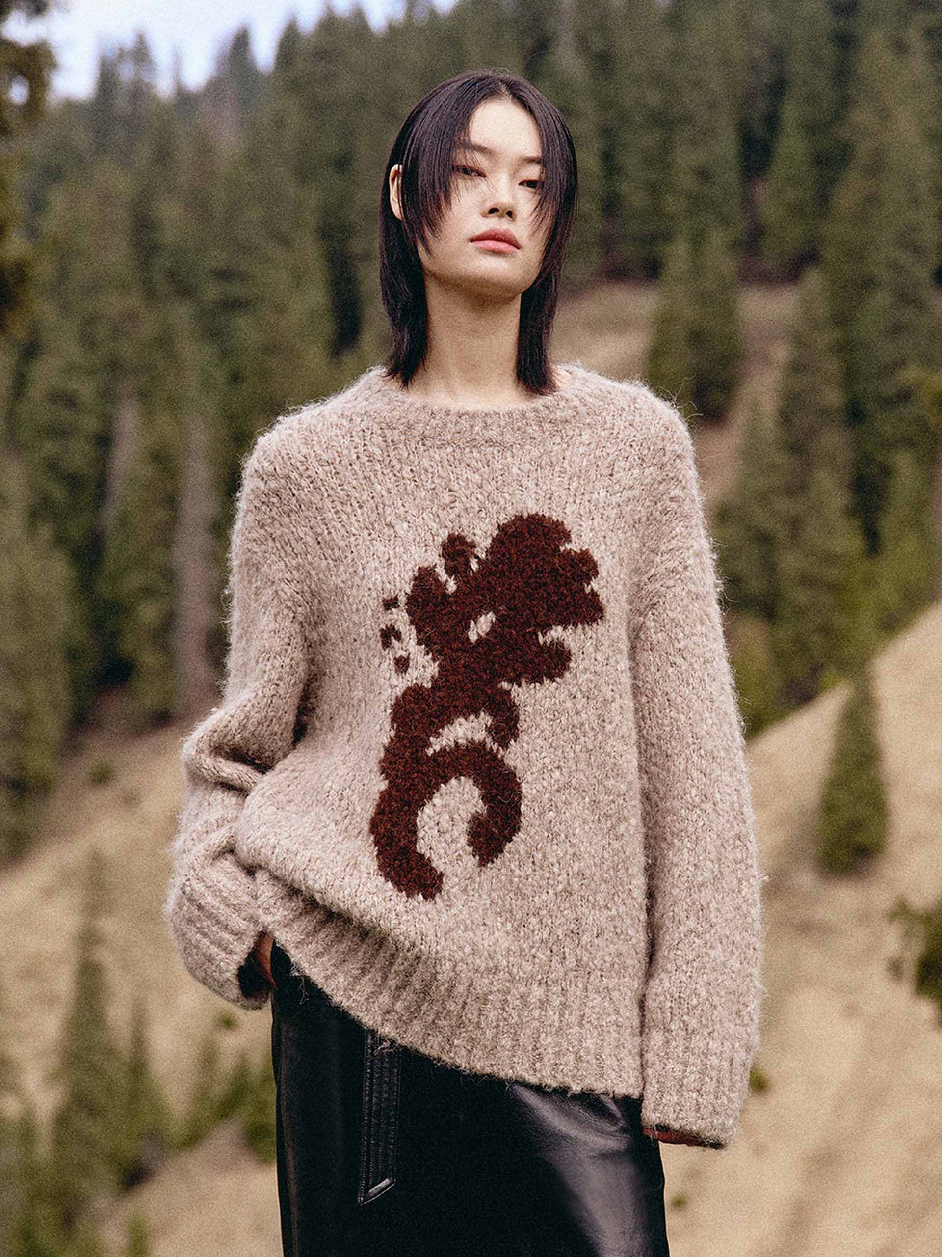 Alpaca Blend Vintage Sweater