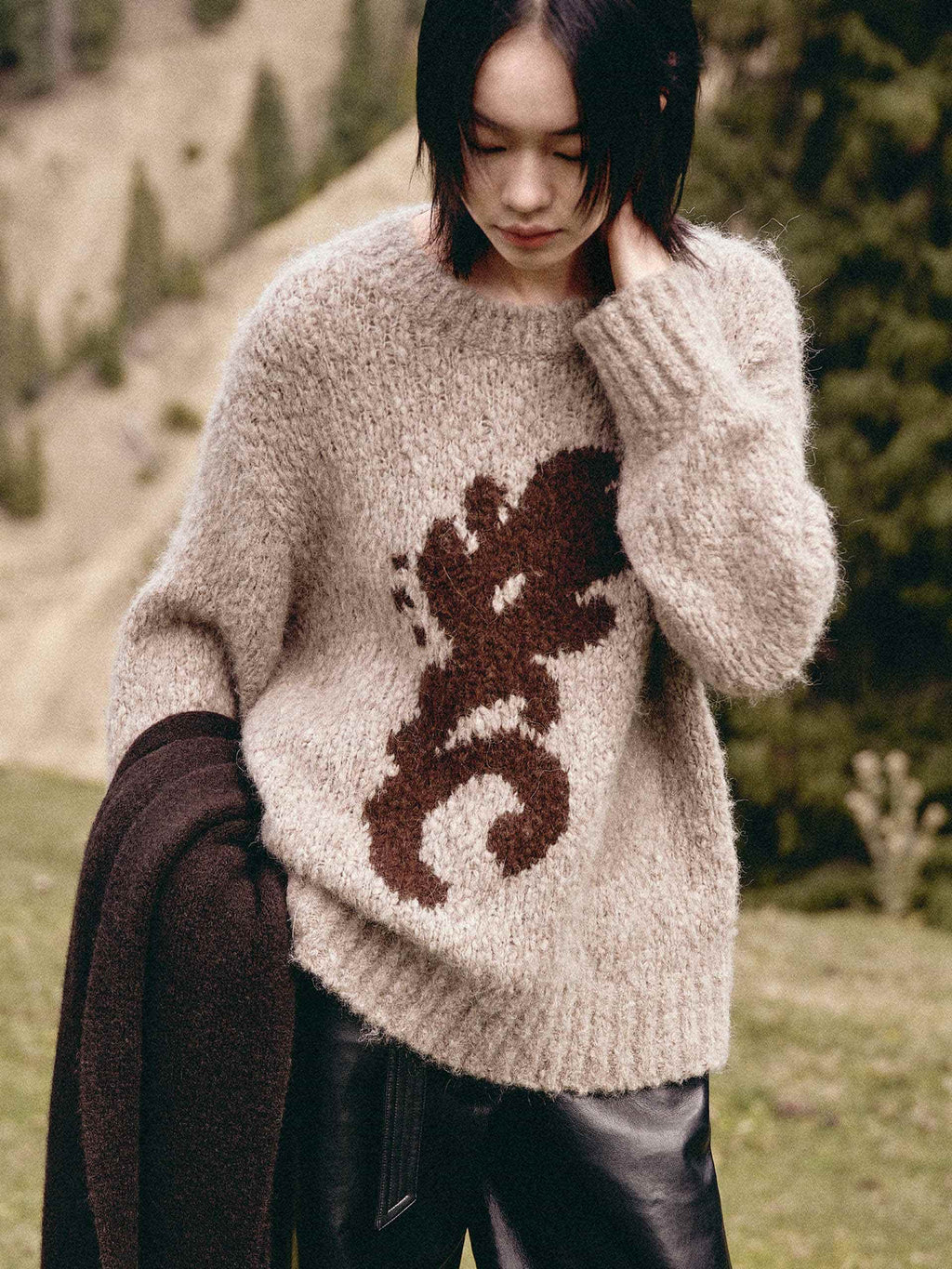 Alpaca Blend Vintage Sweater