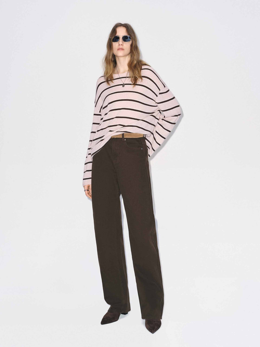 Wool Blend Relaxed Sweater
