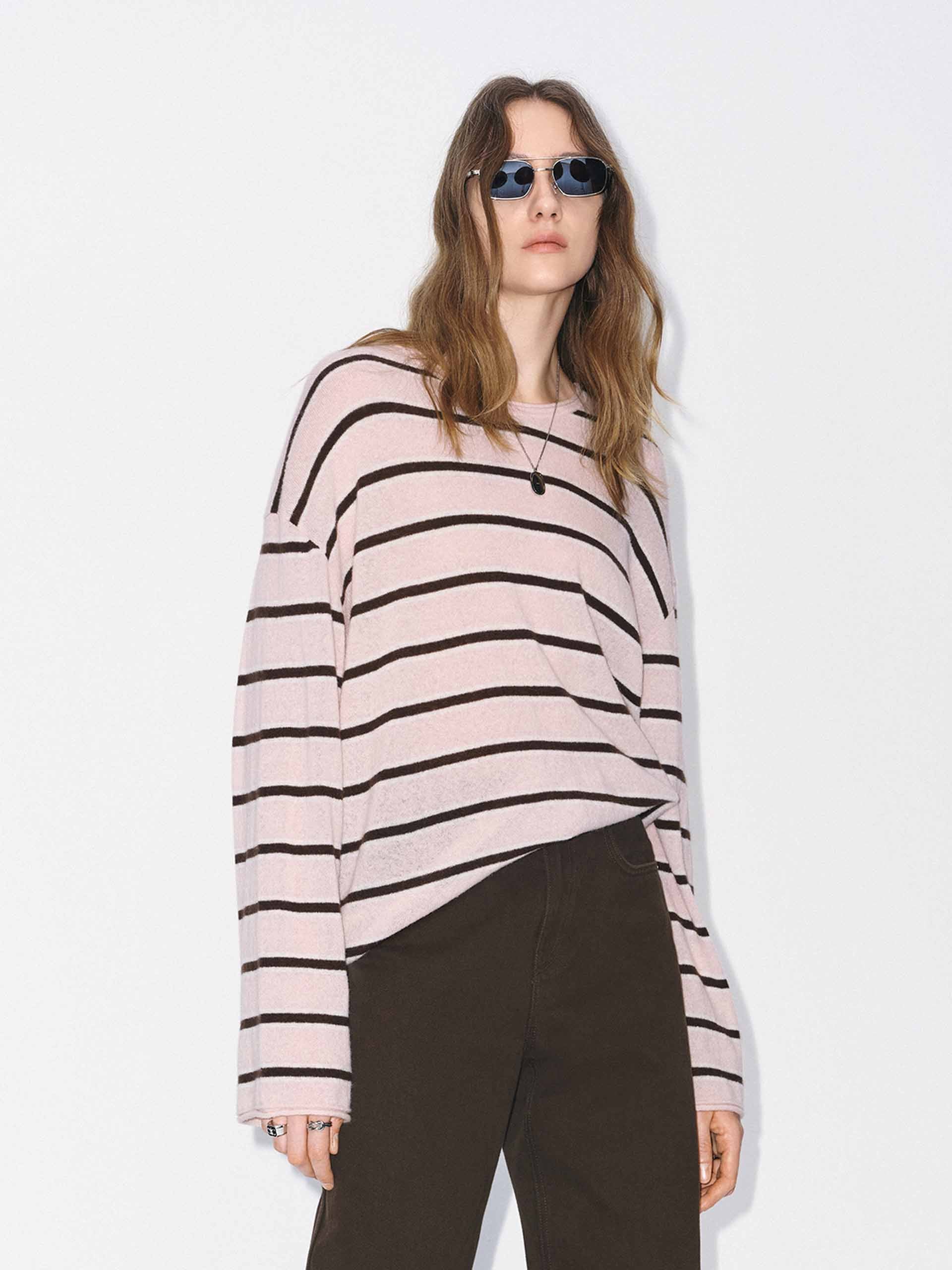 Wool Blend Relaxed Sweater