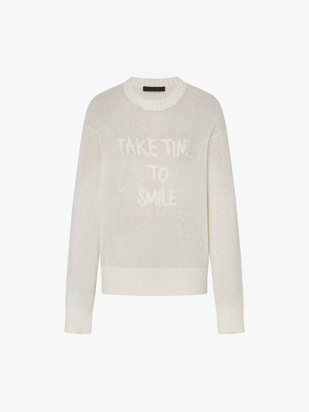 Front Letter Embroidery Sweater