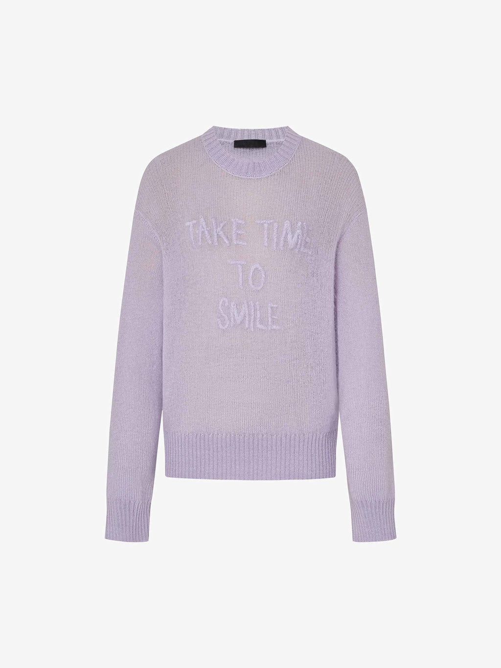 Front Letter Embroidery Sweater