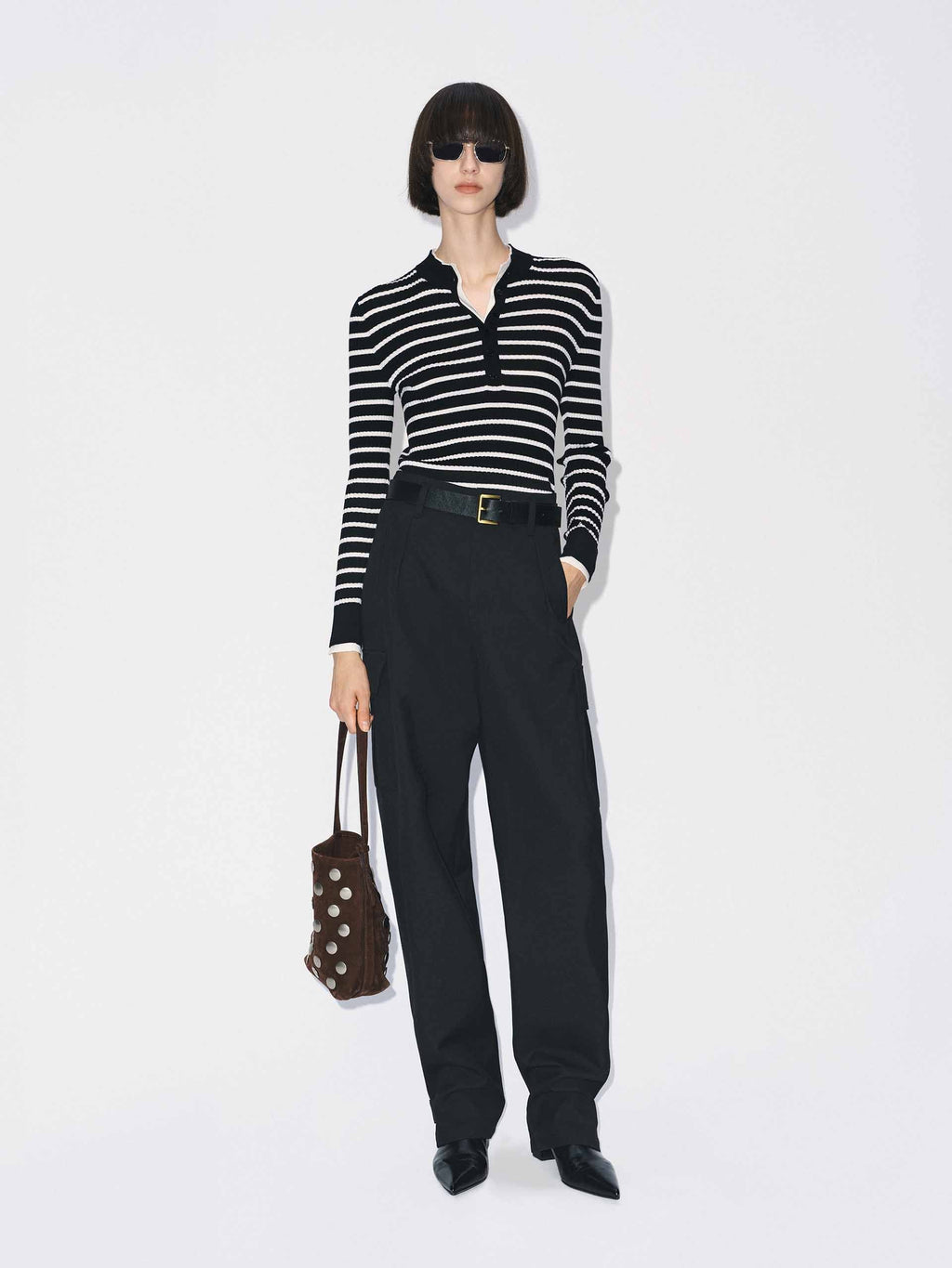 Merino Wool Ribbed Sweater