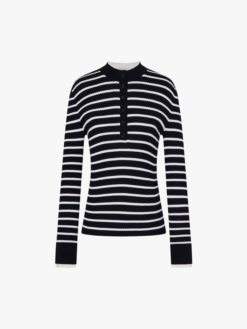 Merino Wool Ribbed Sweater