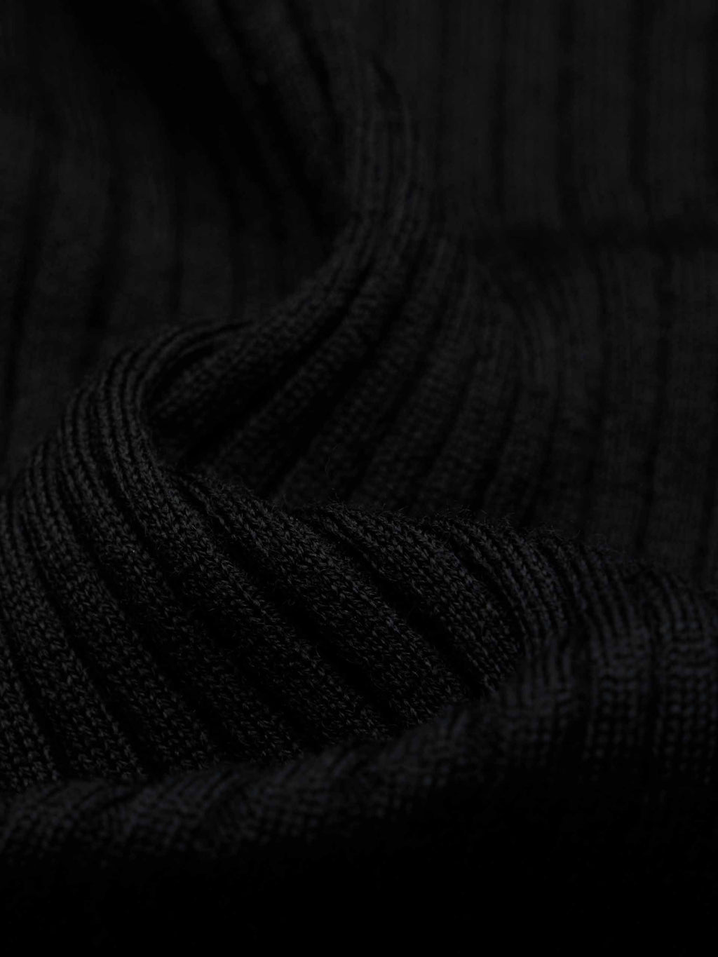 Merino Wool Ribbed Sweater