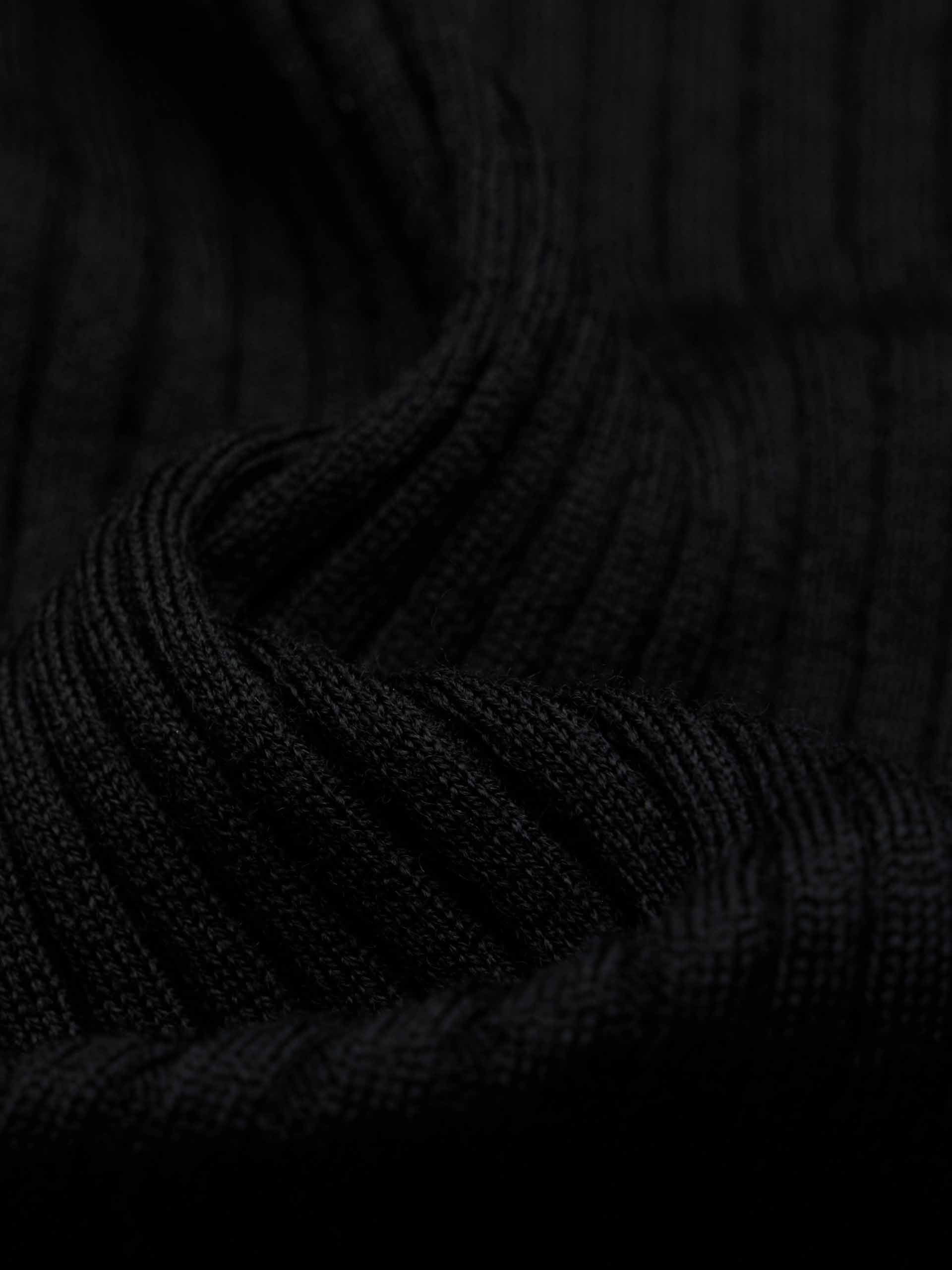 Merino Wool Ribbed Sweater