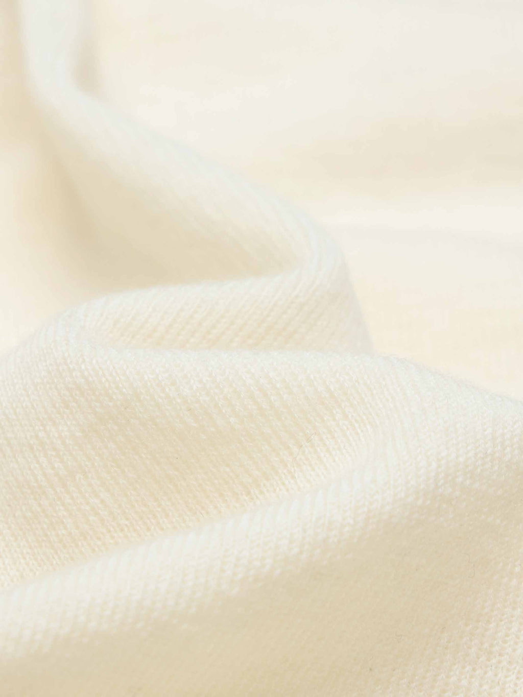 Pleated Waist Wool Sweater