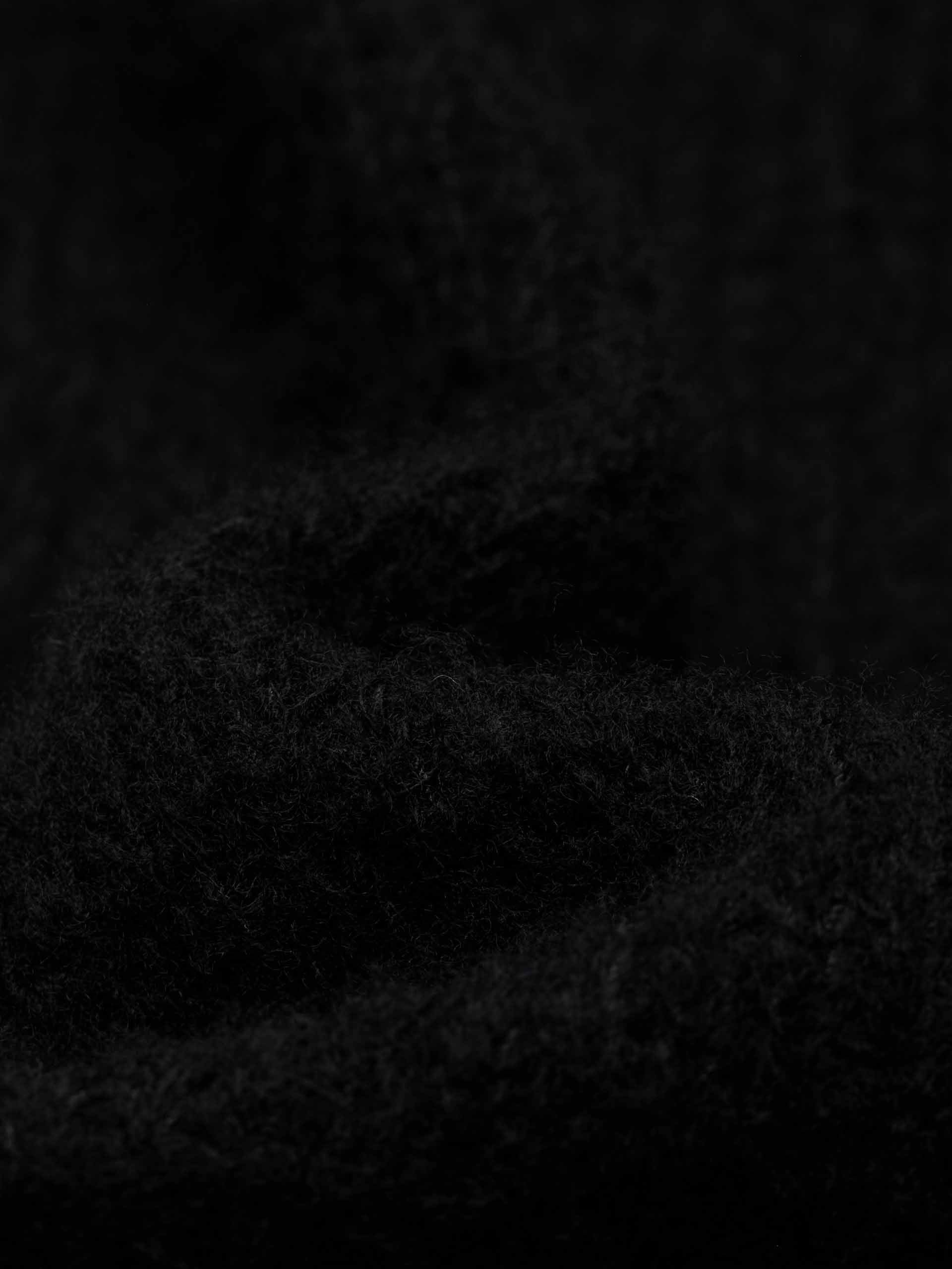 Wool Blend Cropped Knitted Top