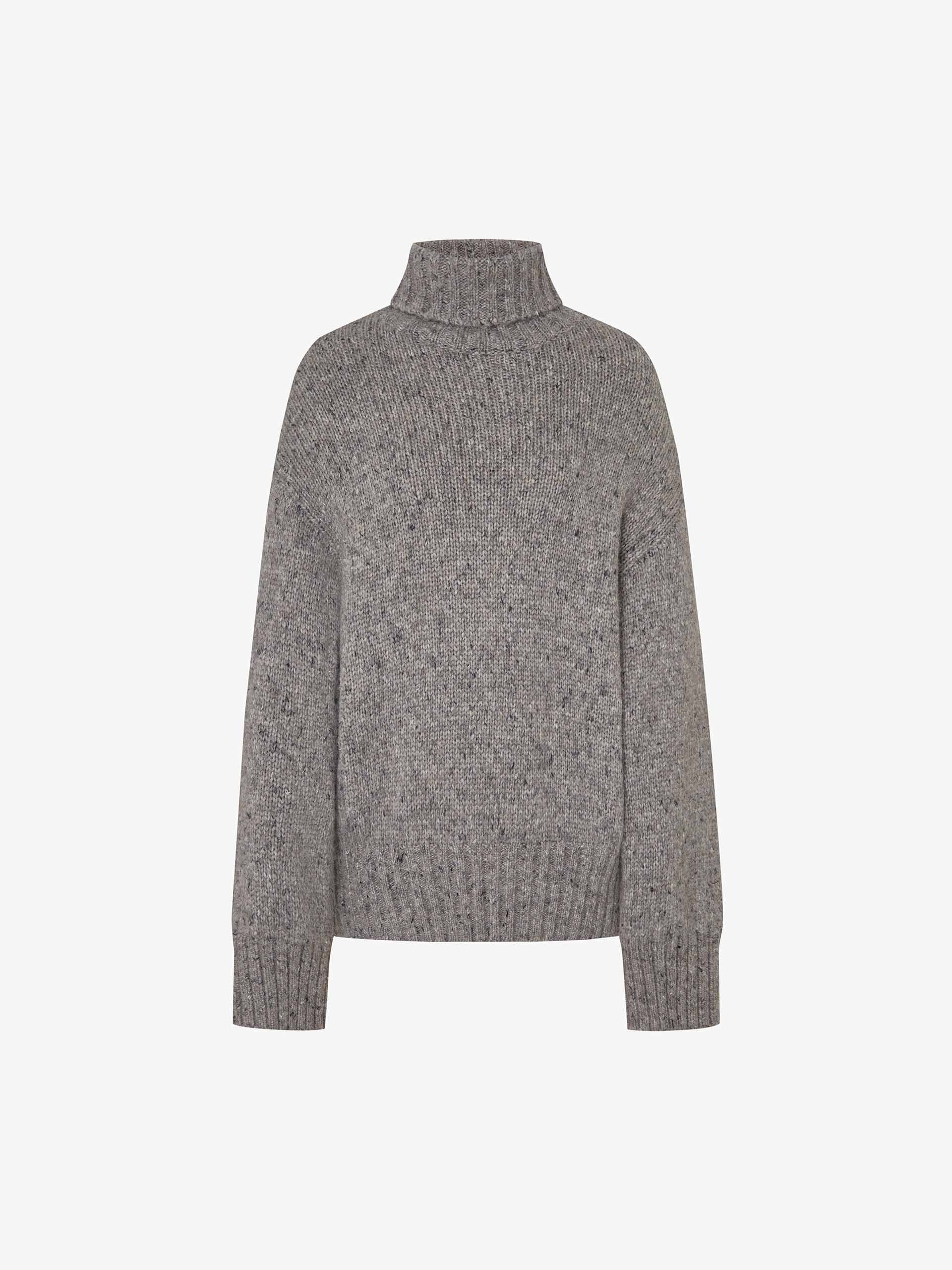 Alpaca Blend Turtleneck Sweater
