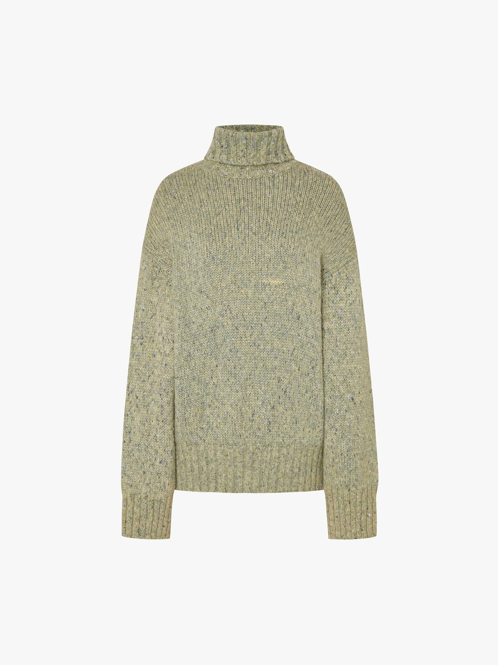 Alpaca Blend Turtleneck Sweater