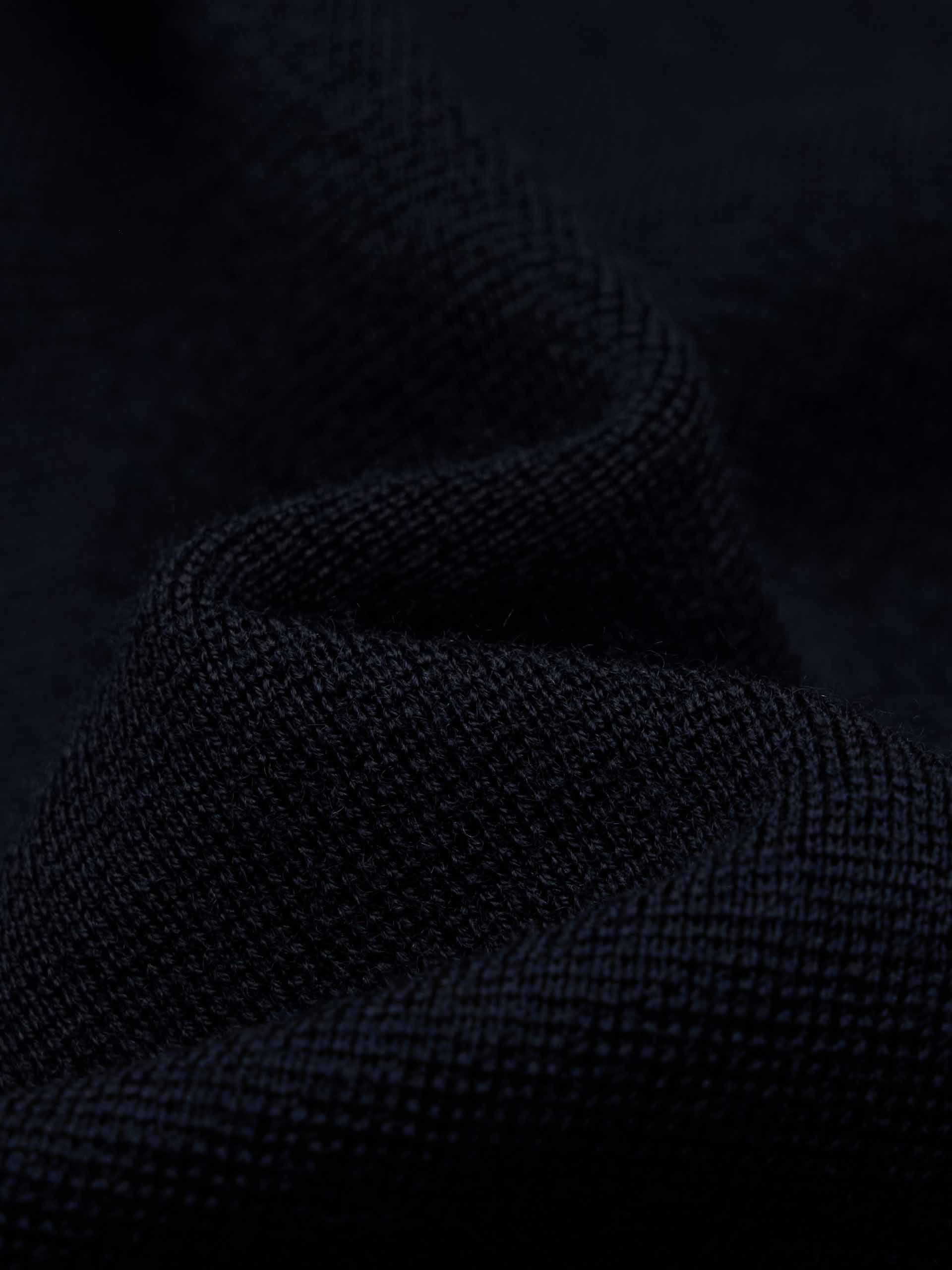 Half Zipper Wool Knitted Top