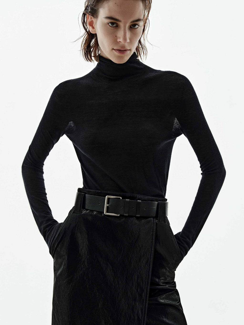 Turtleneck Cashmere Sweater