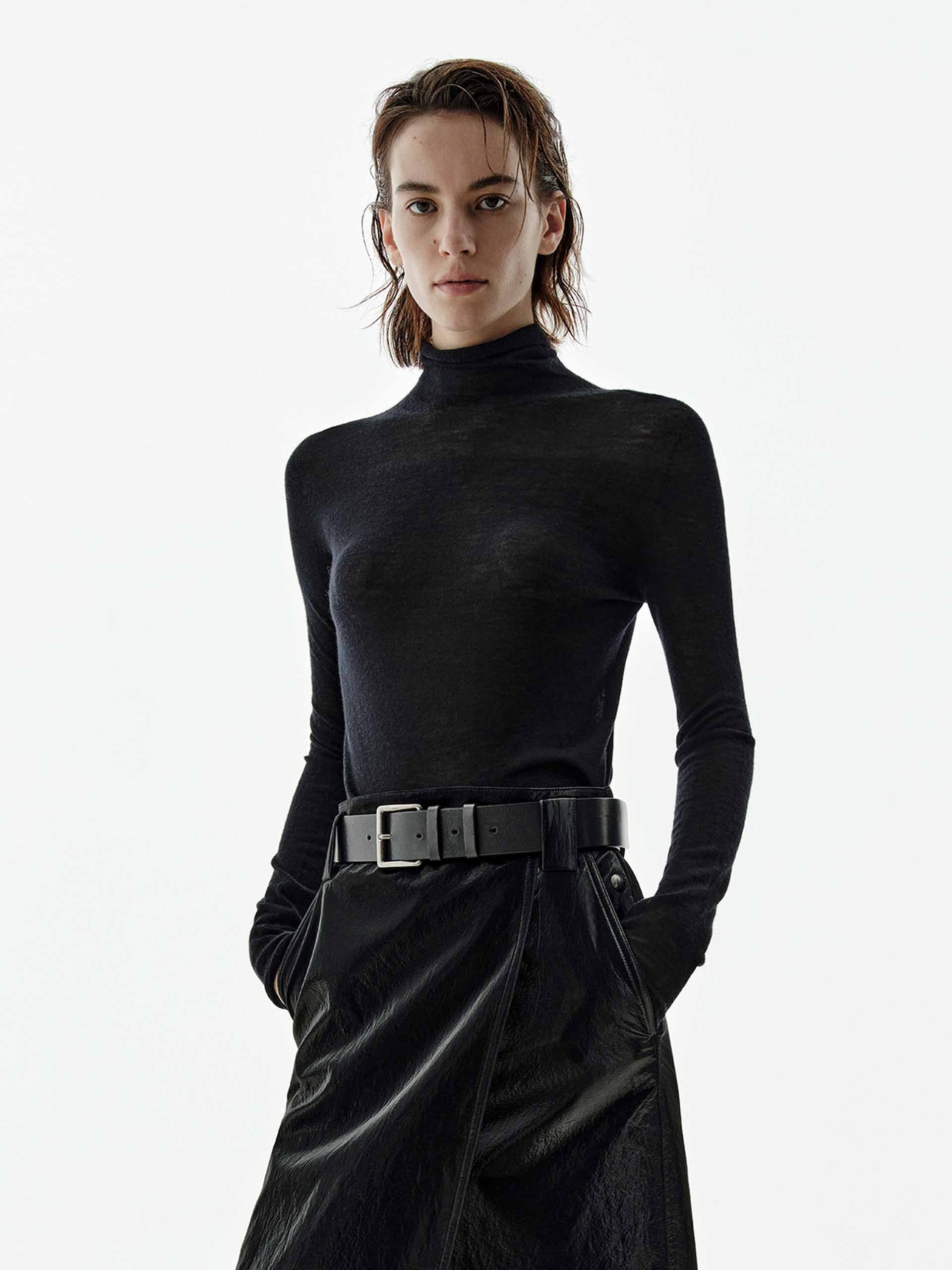 Turtleneck Cashmere Sweater