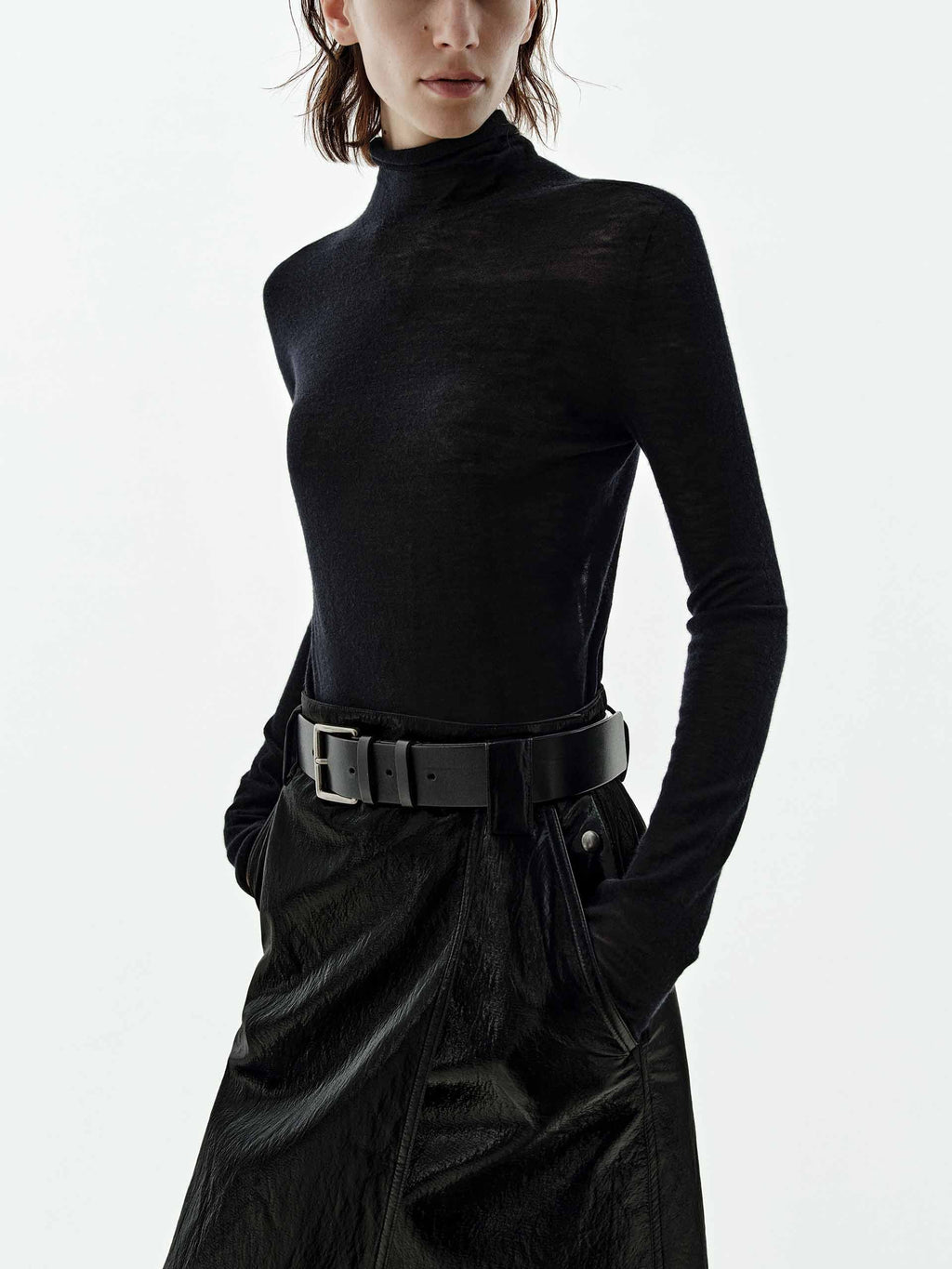 Turtleneck Cashmere Sweater