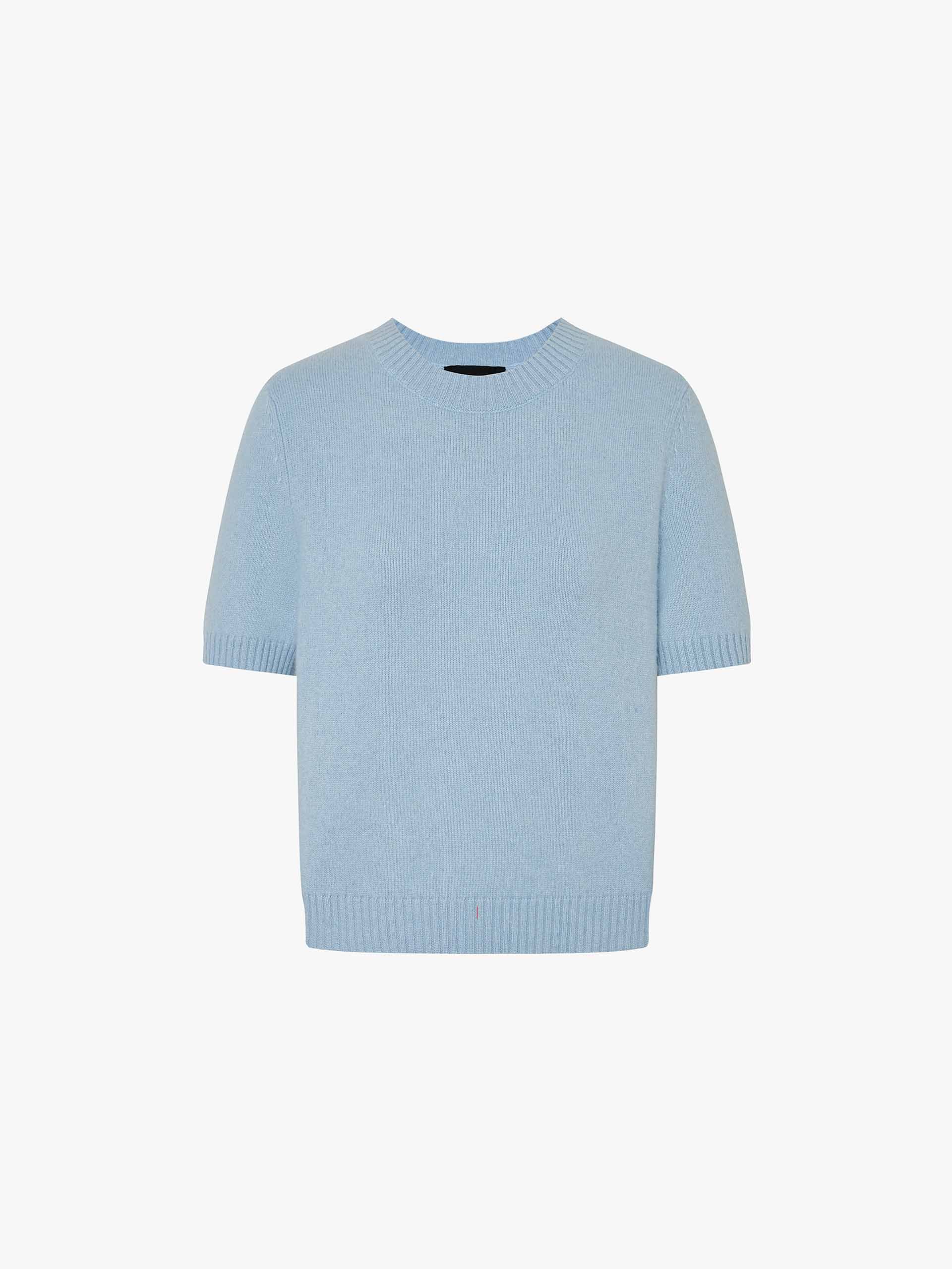 Wool Cropped Knitted Top