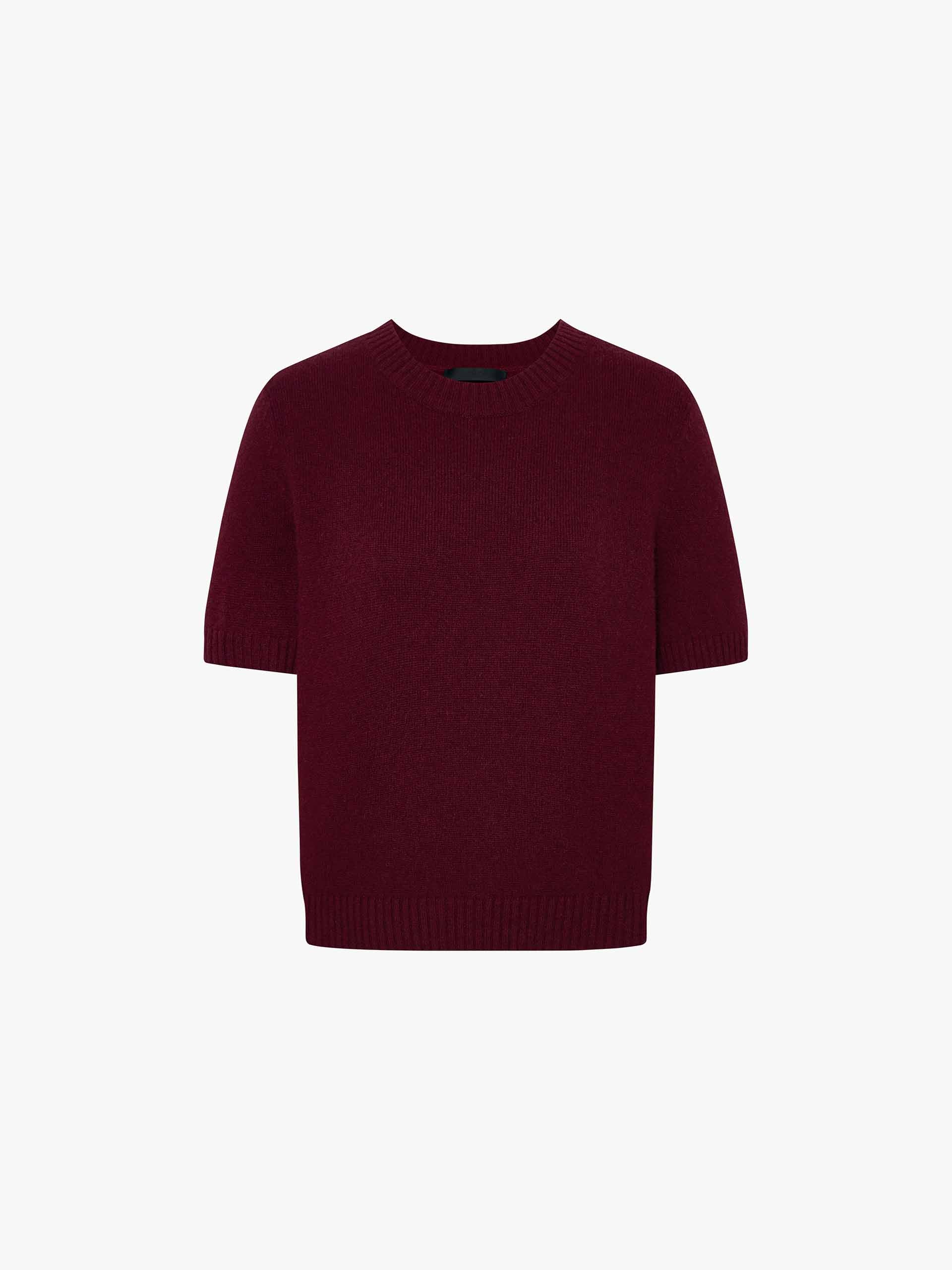 Wool Cropped Knitted Top