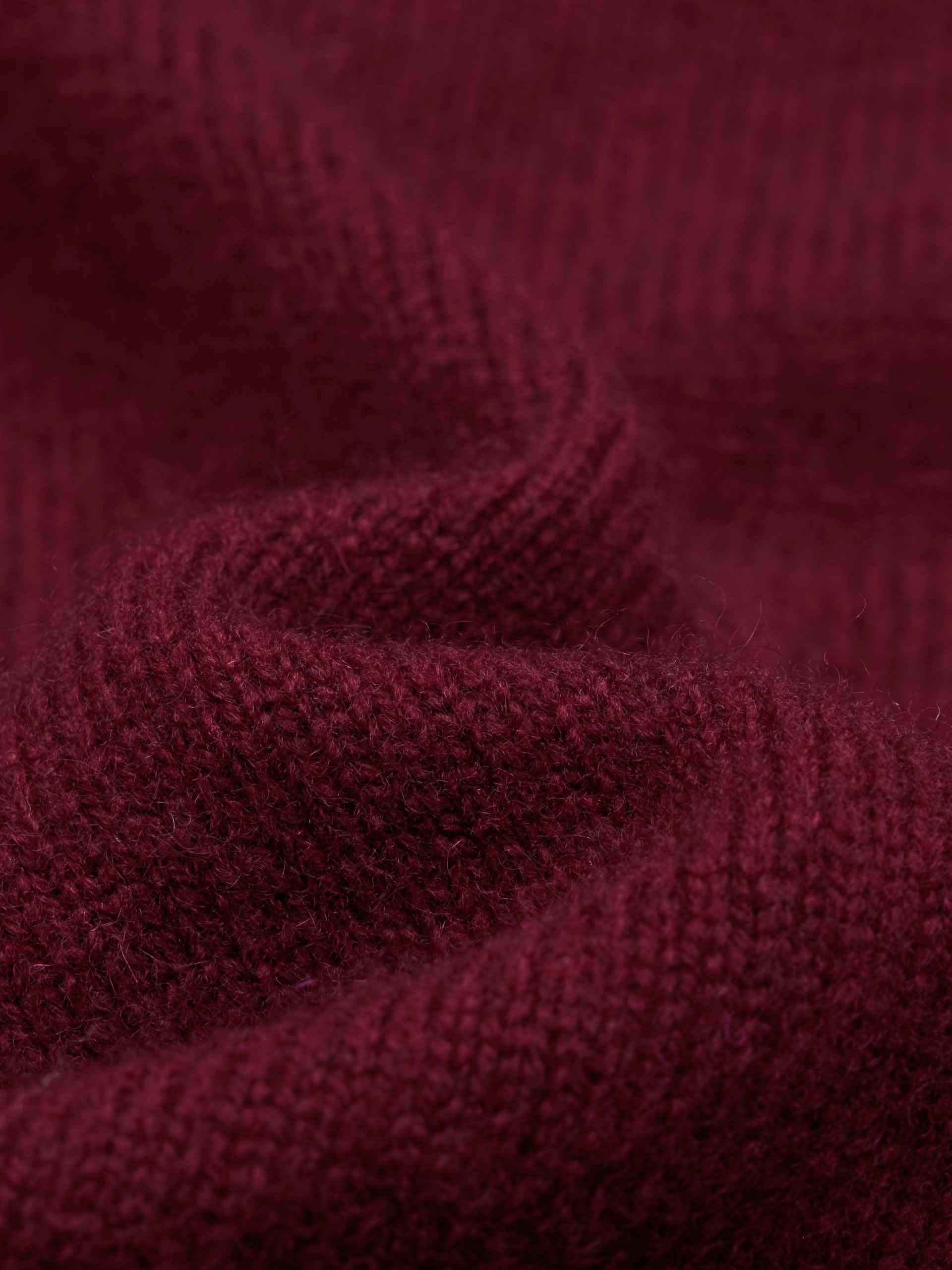 Wool Cropped Knitted Top