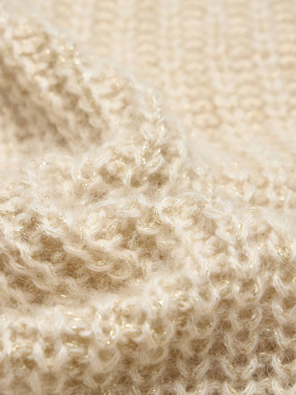 V-neck Raw Hem Sweater
