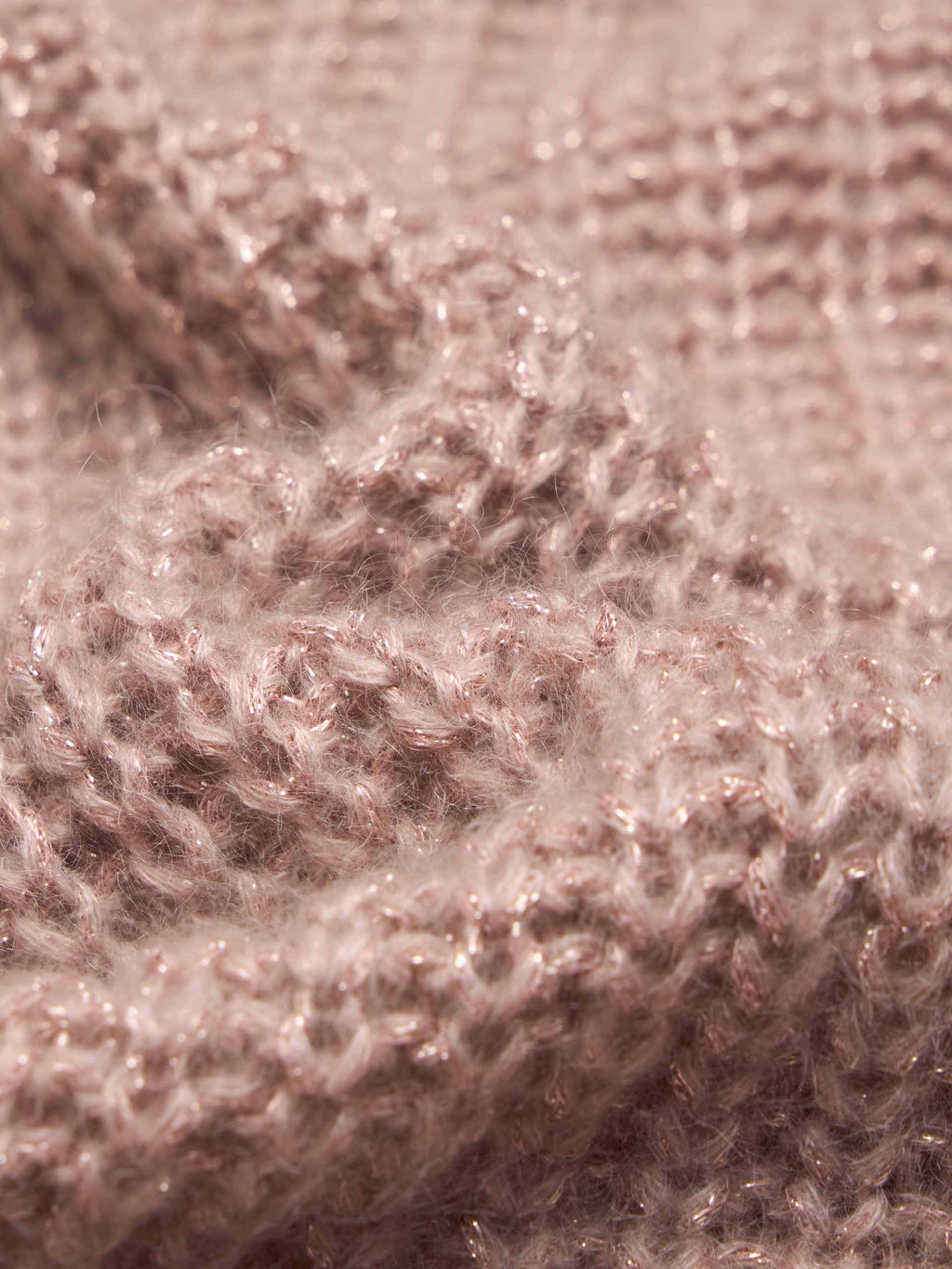 V-neck Raw Hem Sweater