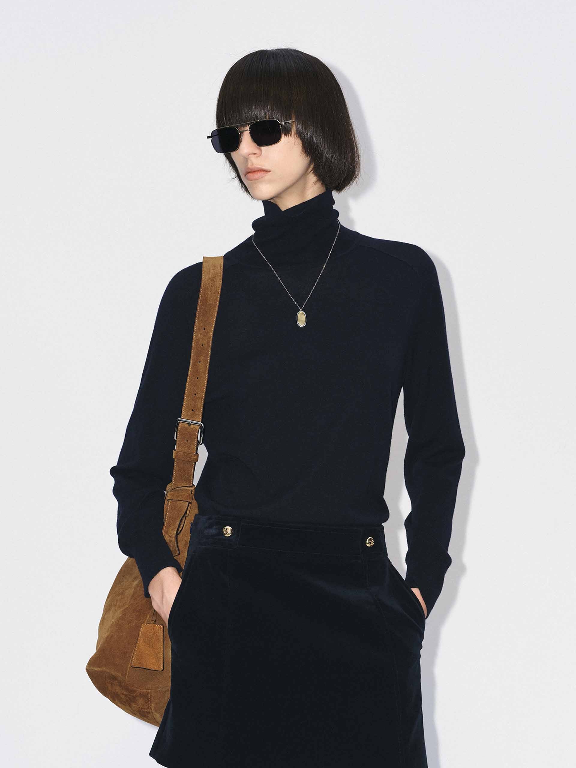 Turtleneck Wool Sweater