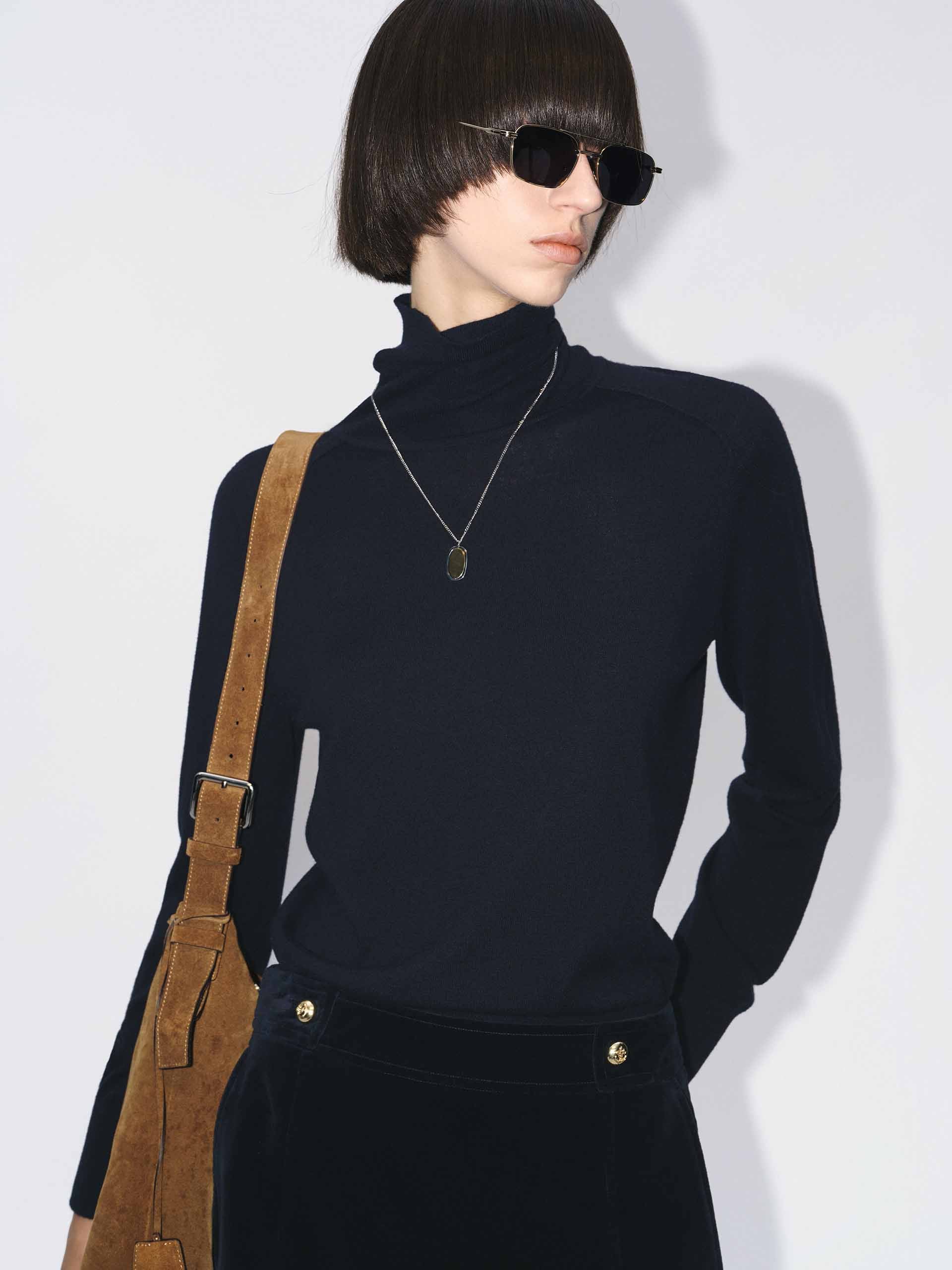 Turtleneck Wool Sweater
