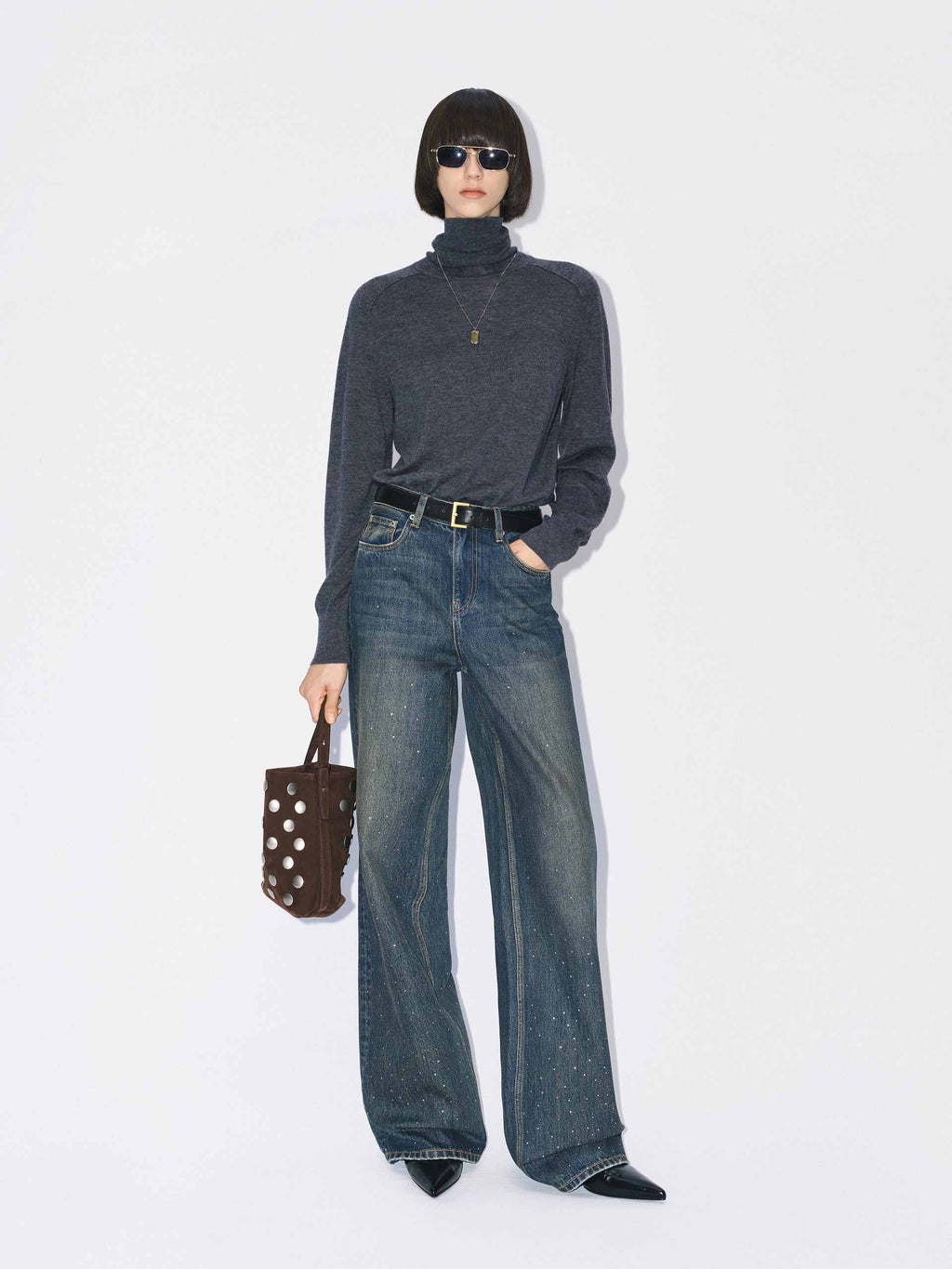 Turtleneck Wool Sweater