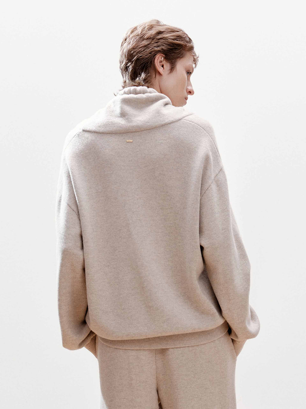 Drawstring Neckline Sweater