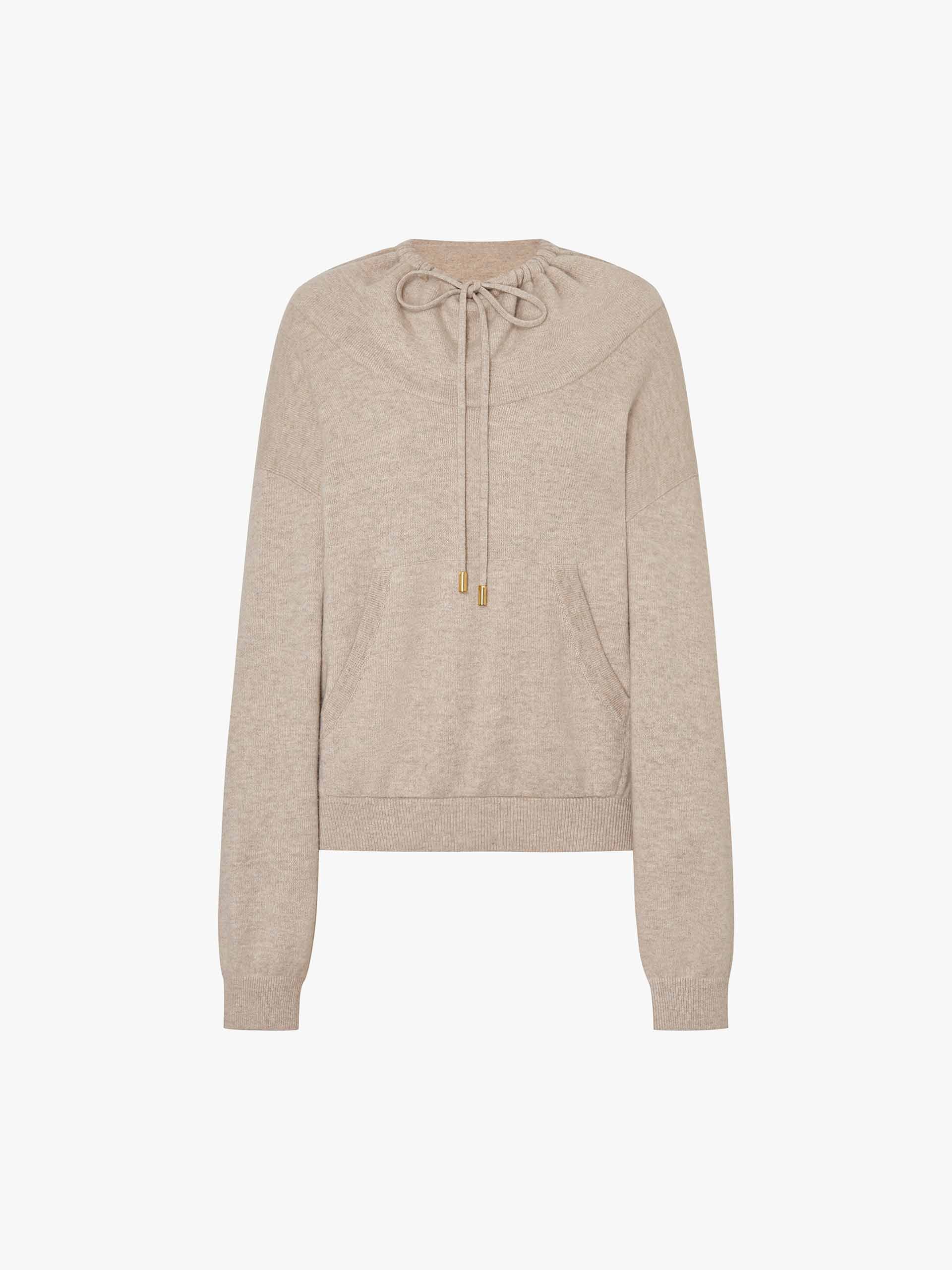 Drawstring Neckline Sweater
