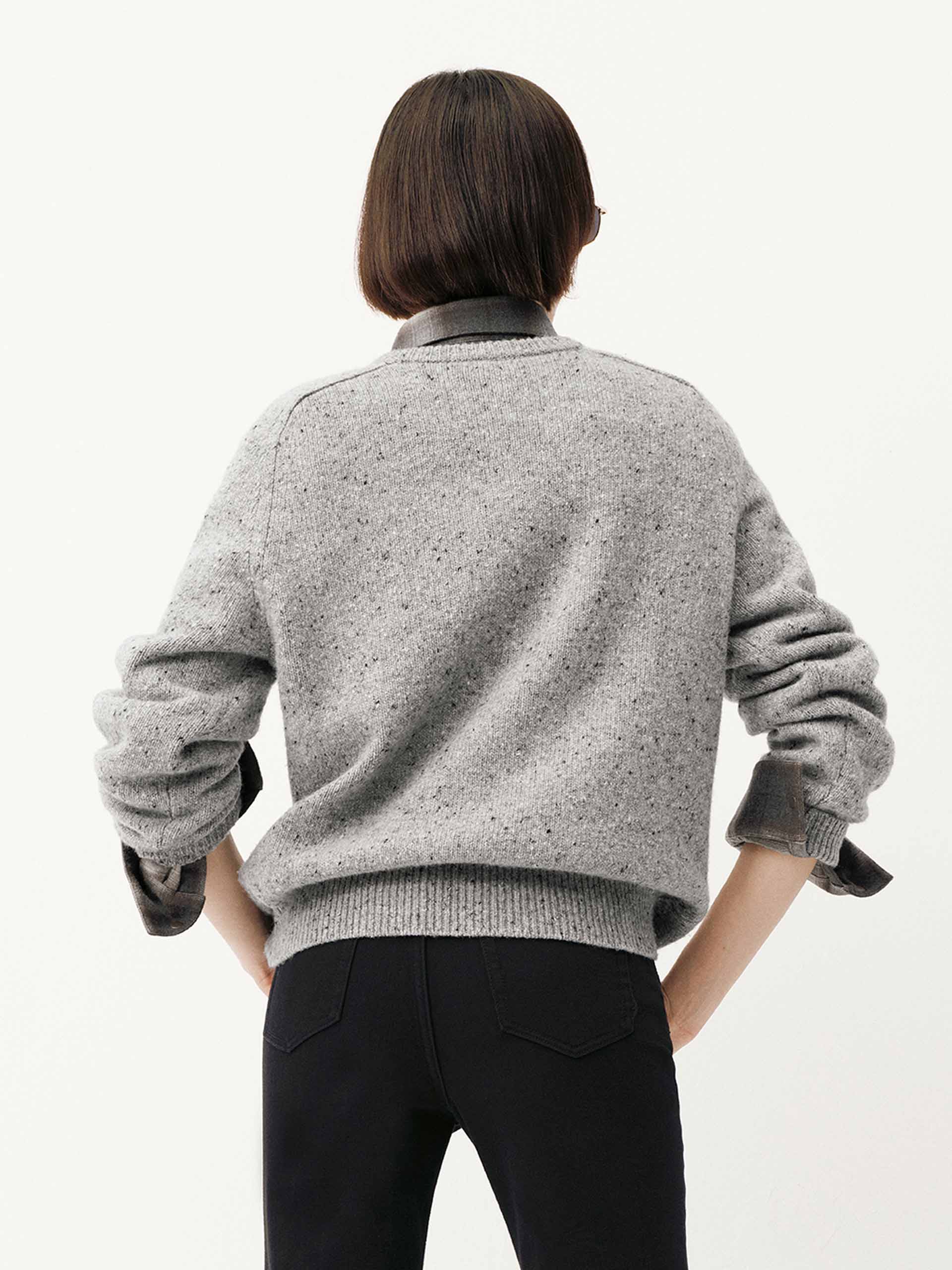 Argyle V-neck Sweater