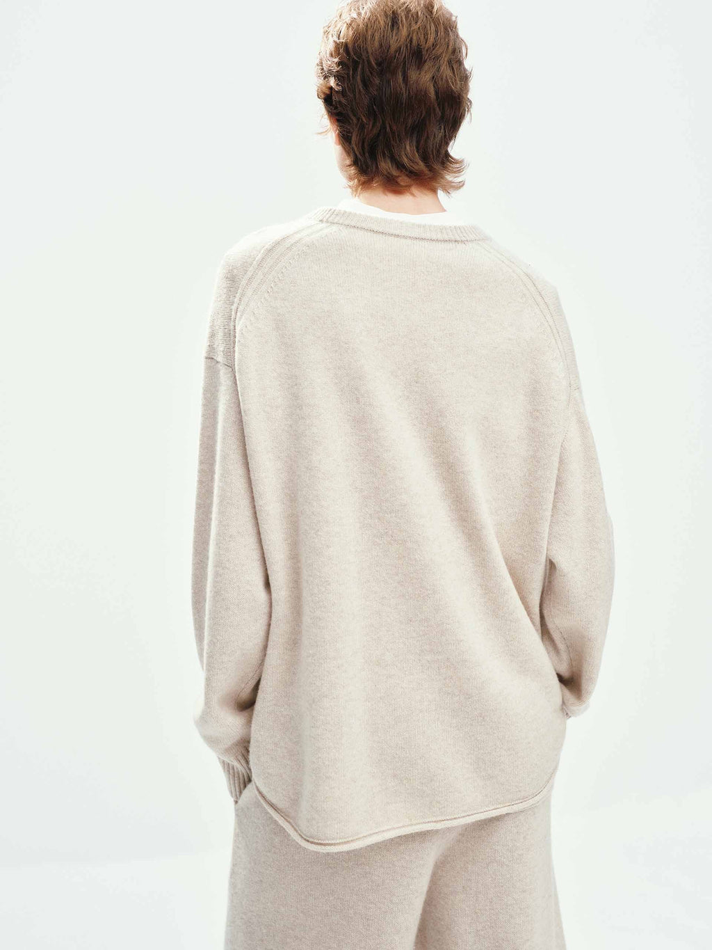 Wool Cashmere Relaxed Sweater