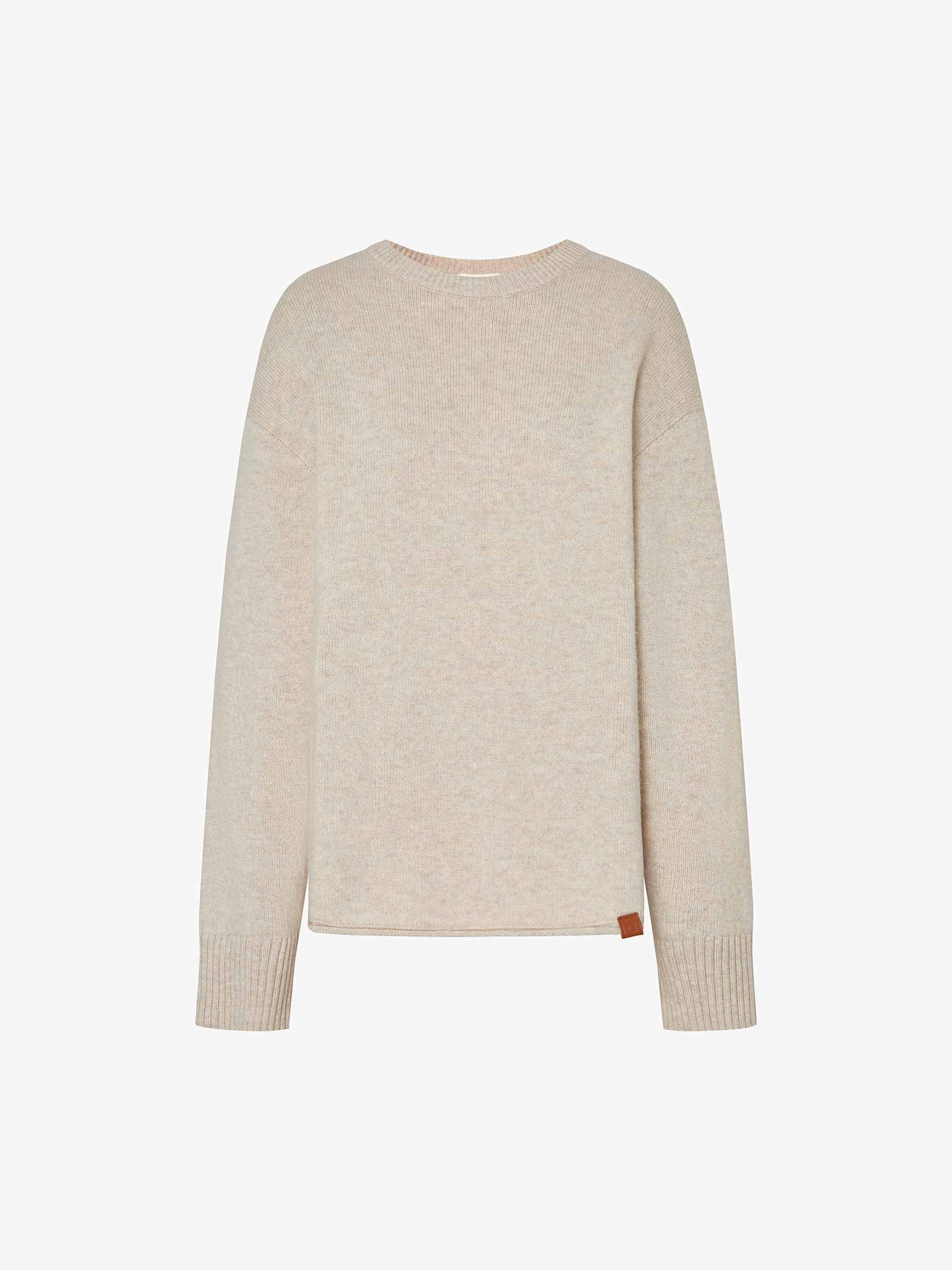 Wool Cashmere Relaxed Sweater