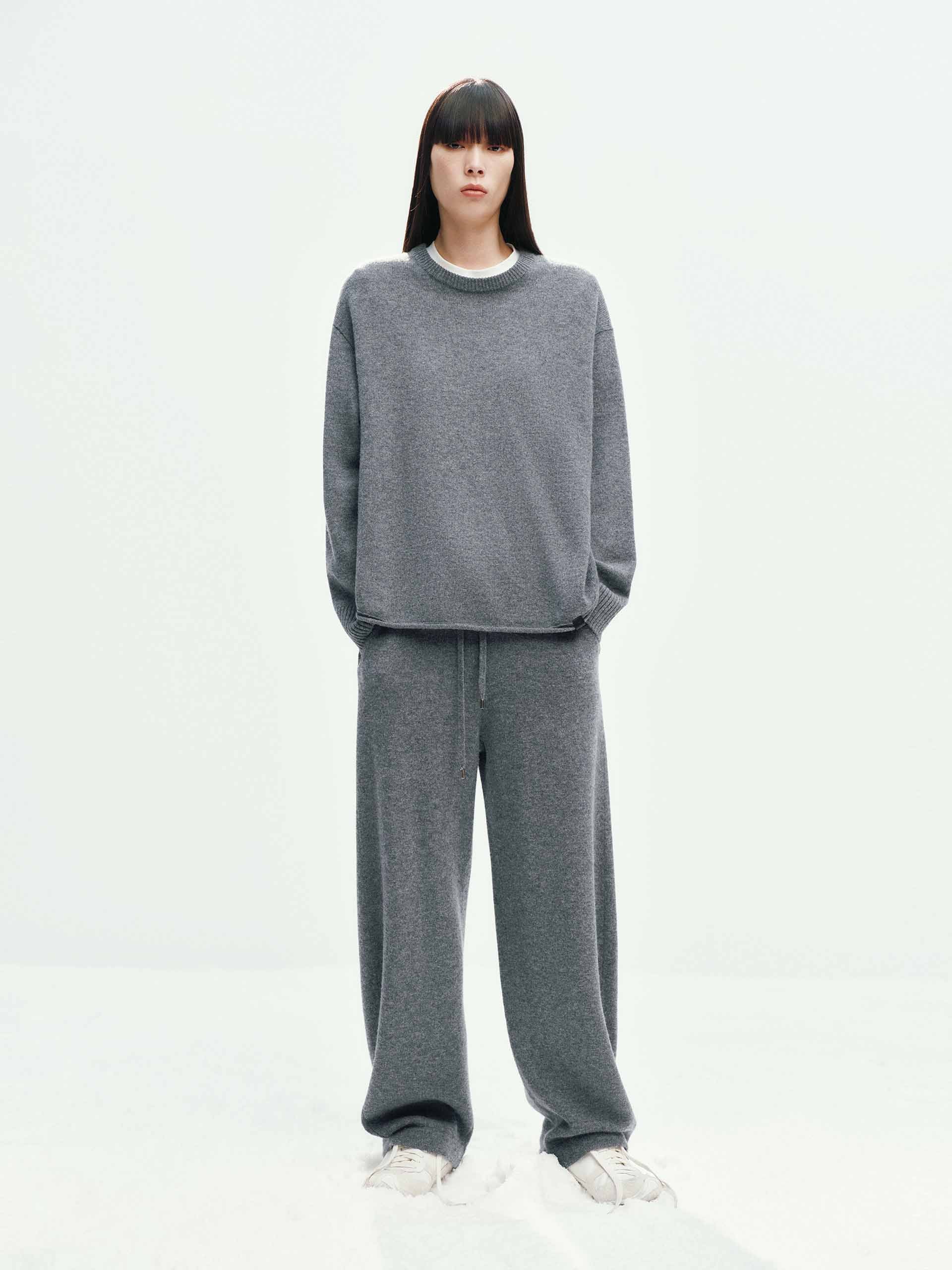 Wool Cashmere Relaxed Sweater