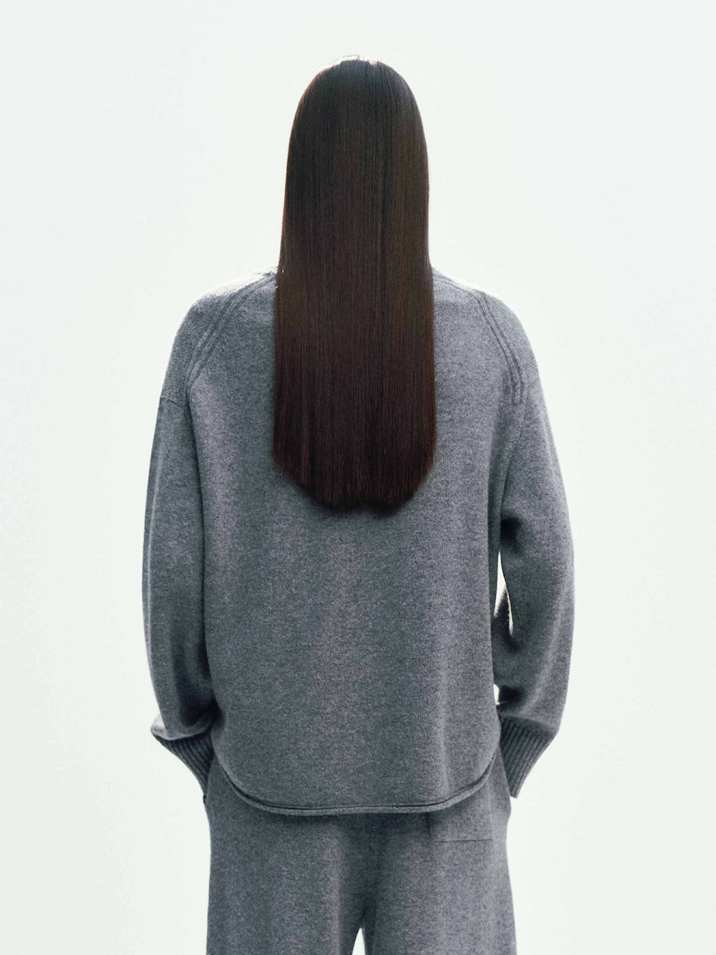 Wool Cashmere Relaxed Sweater