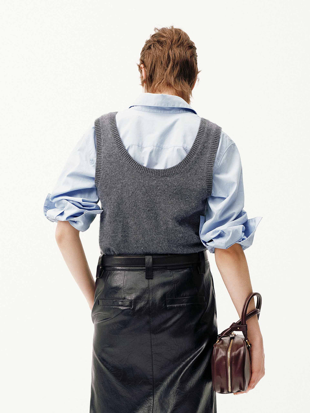Sequin Sleeveless Knitted Top