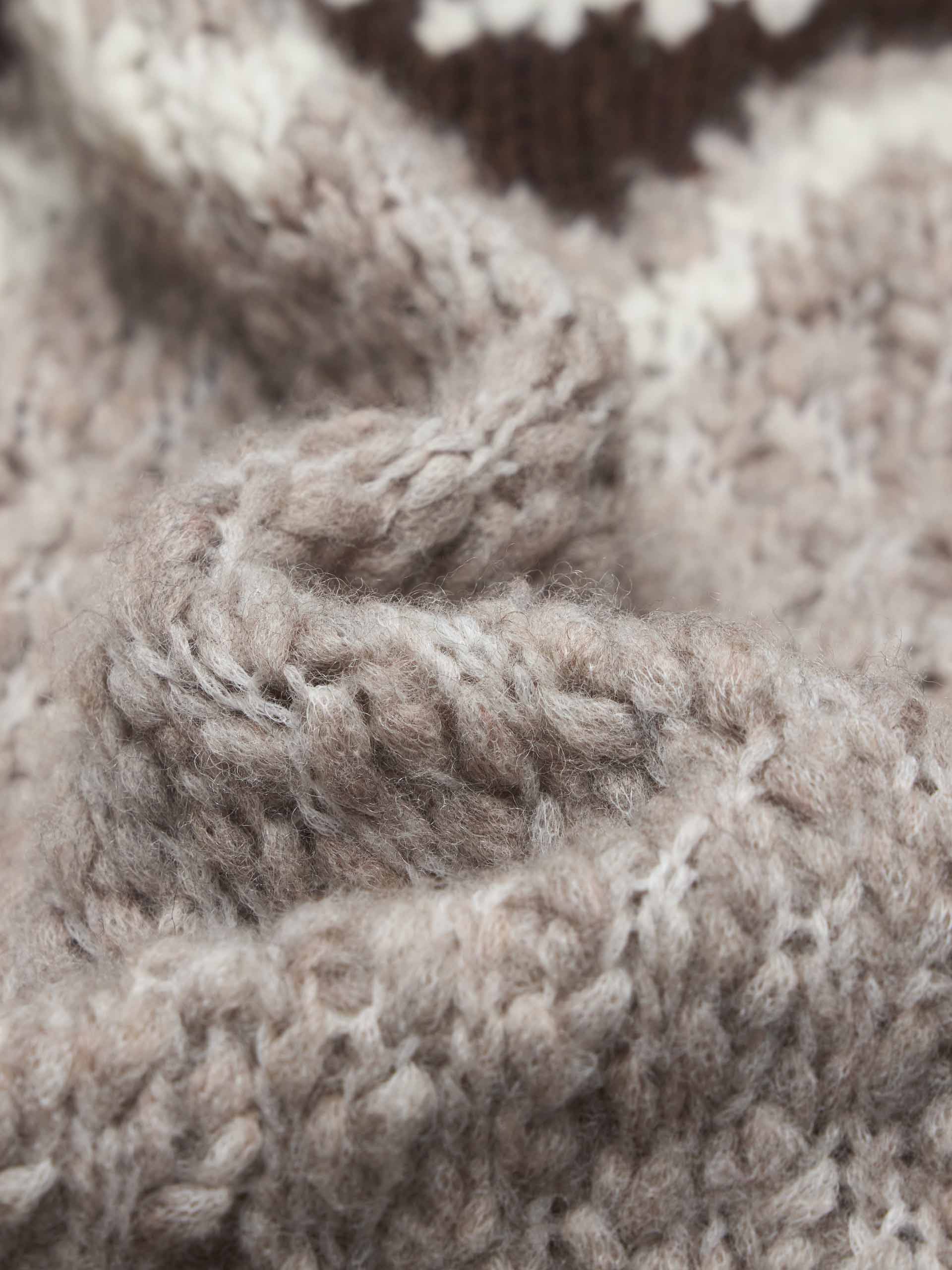 Fair Isle Turtleneck Sweater