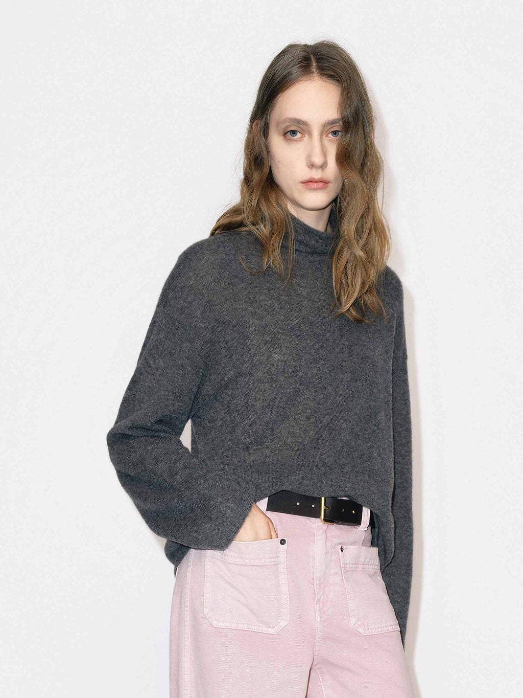 Included Cashmere Turtleneck Sweater