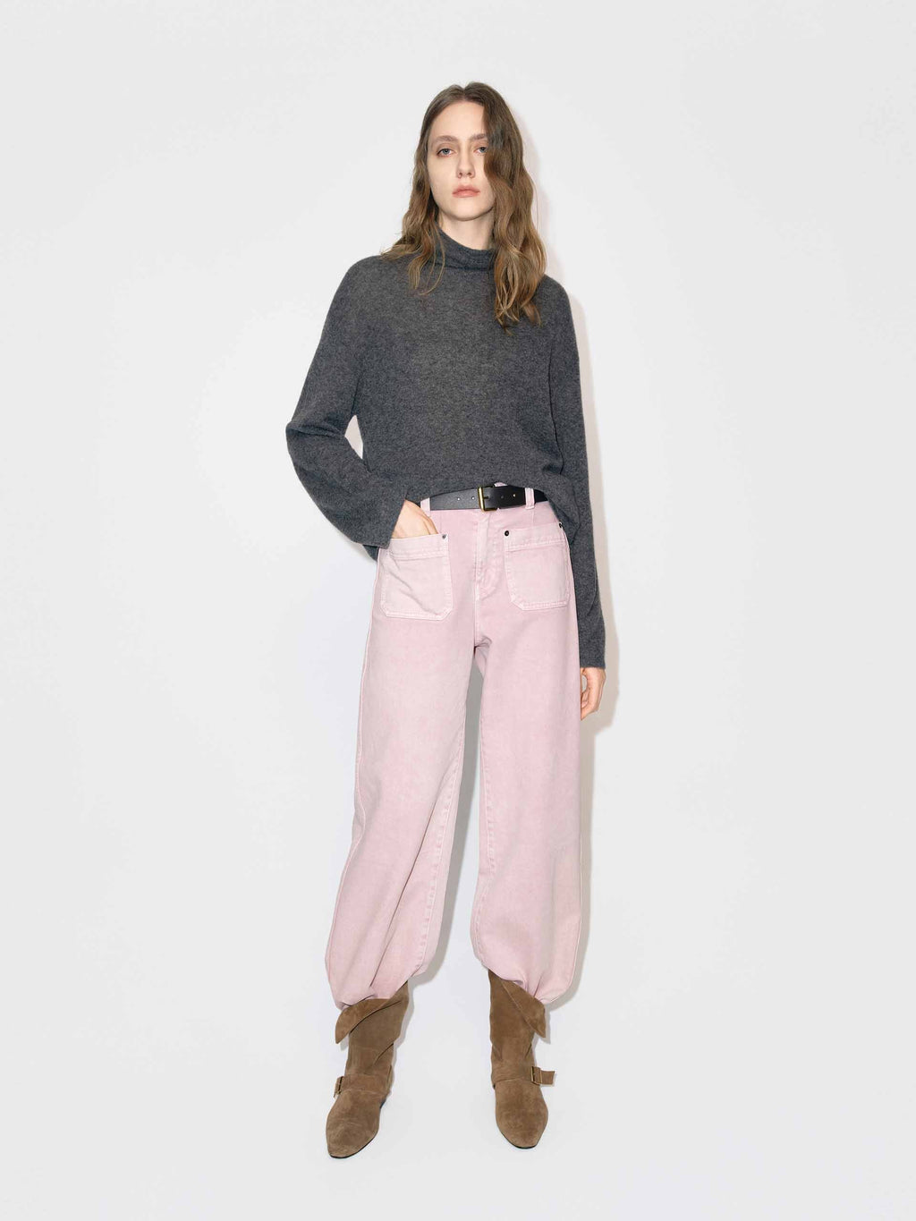 Included Cashmere Turtleneck Sweater
