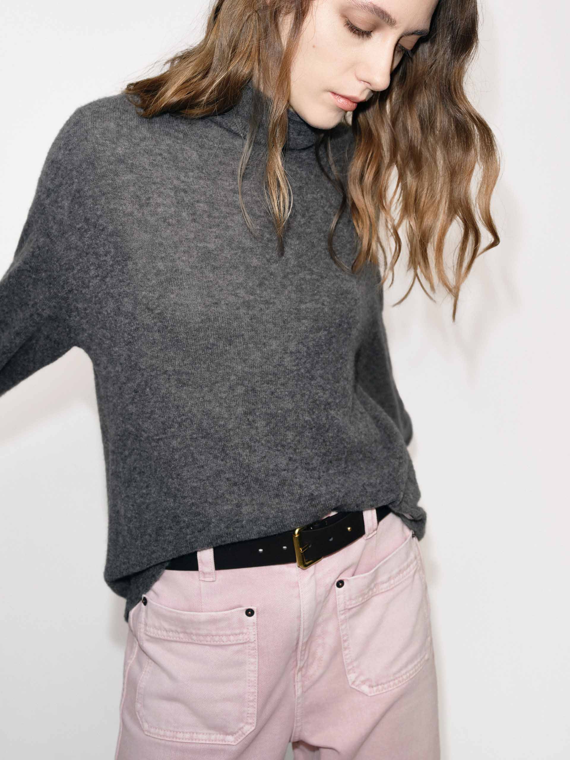 Included Cashmere Turtleneck Sweater