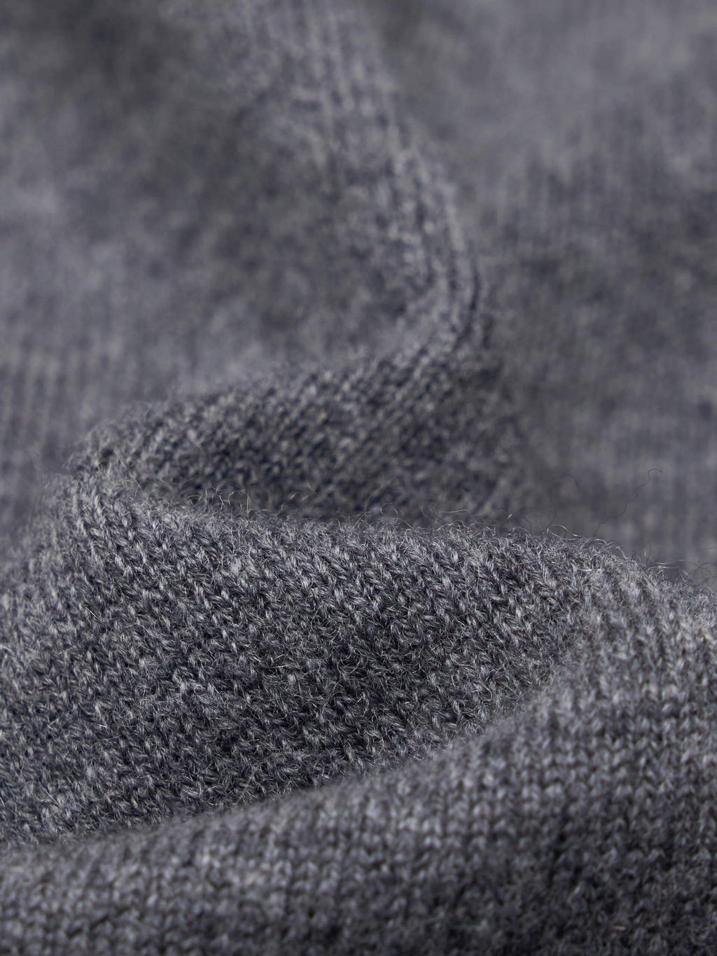 Wool Blend Contrast Knitted Top