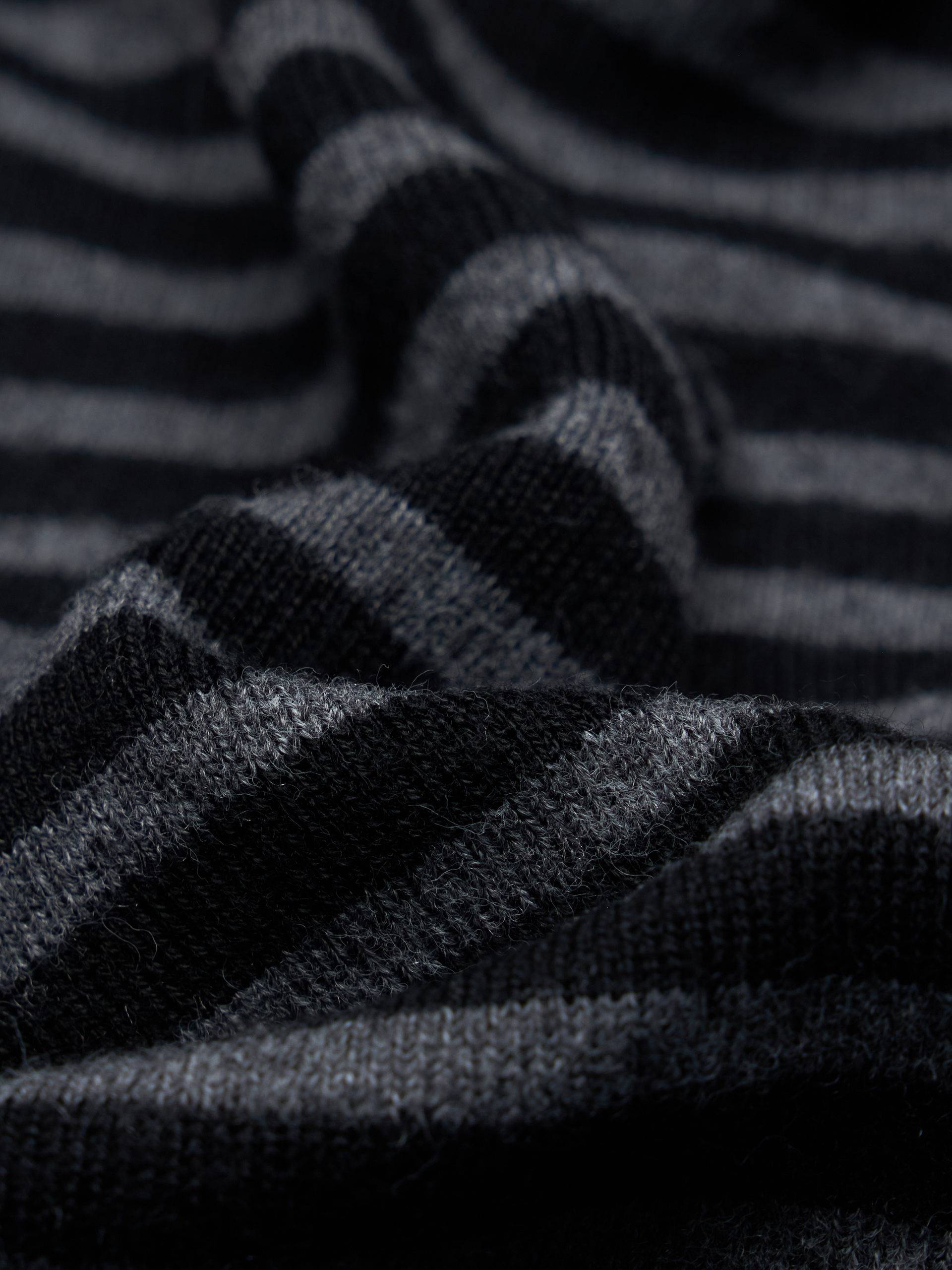 Off-shoulder Fitted Knit Top